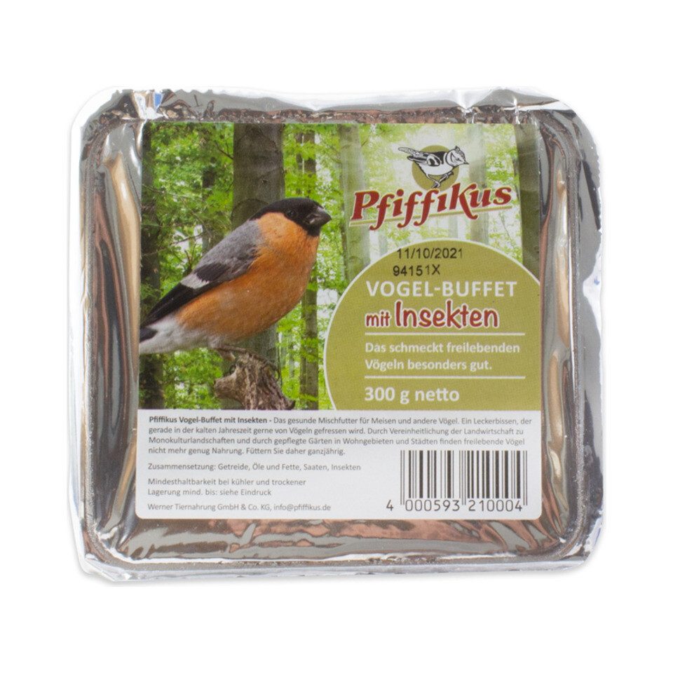 Pfiffikus Vogelbuffet Insekten 300 g, für: Vogel