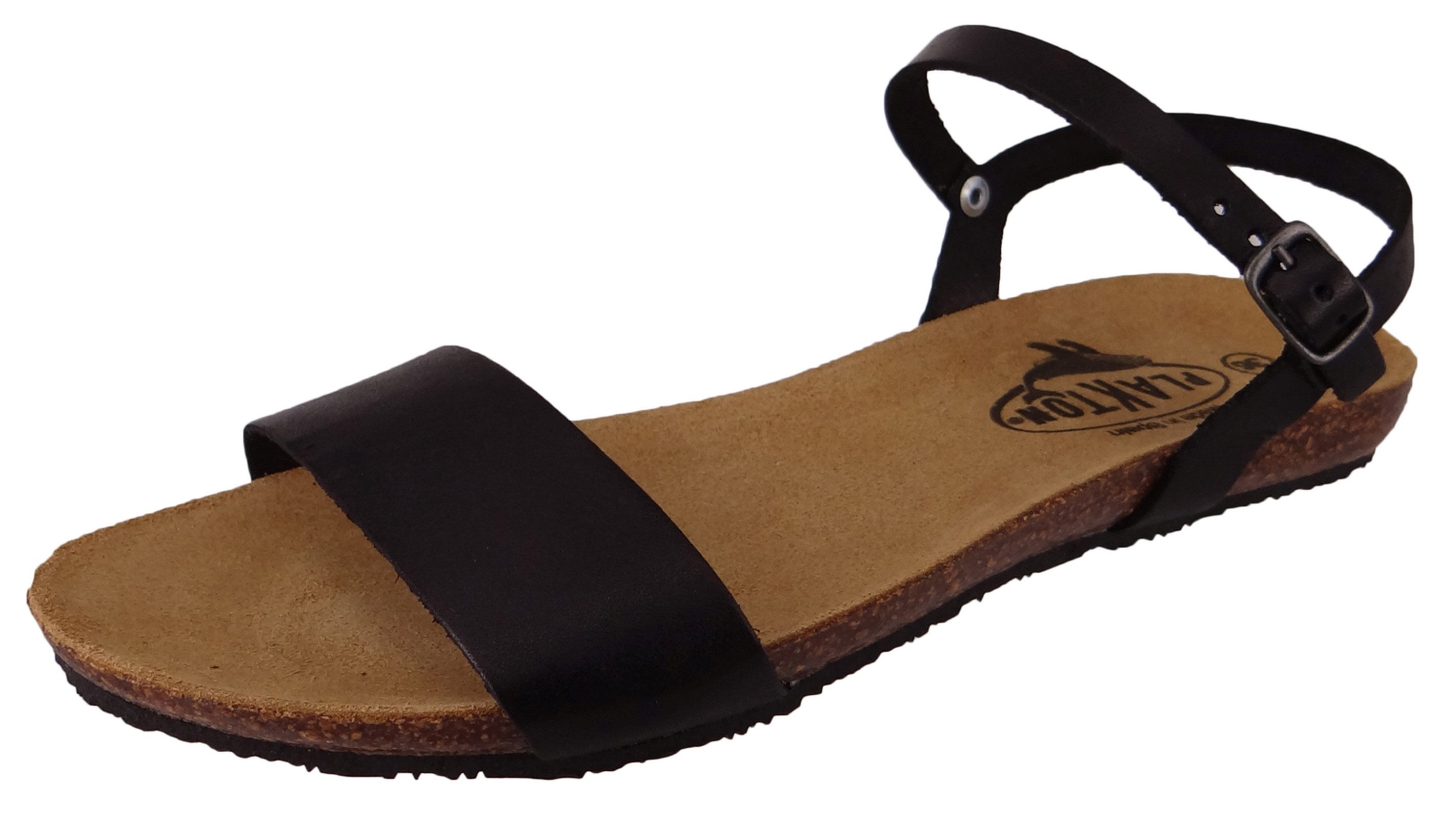 Plakton 575725 Vaquetilla Negro Sandale