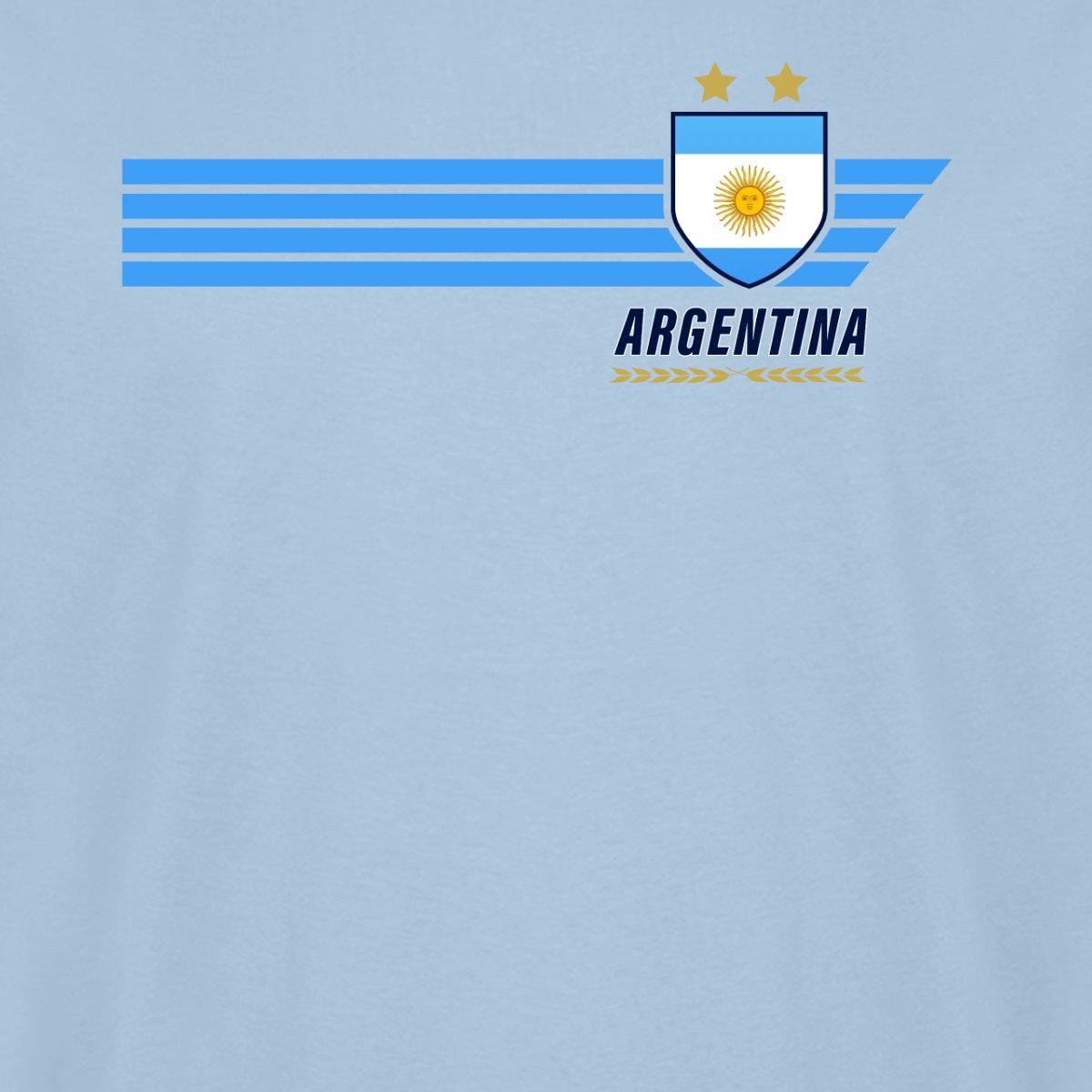 Spreadshirt T-Shirt Argentinien Fußball Fanlook Trikot Männer Kontrast T-Shirt (1-tlg)