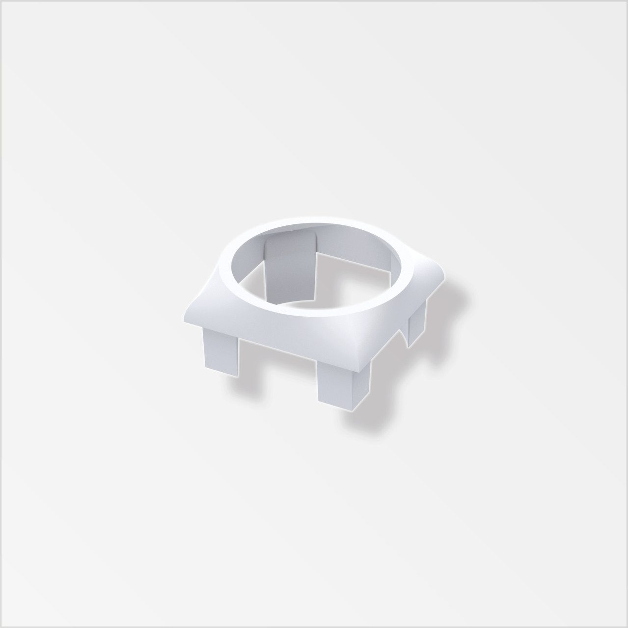 alfer Abdeckprofil alfer Combitech connect Adapter für Quadratrohr