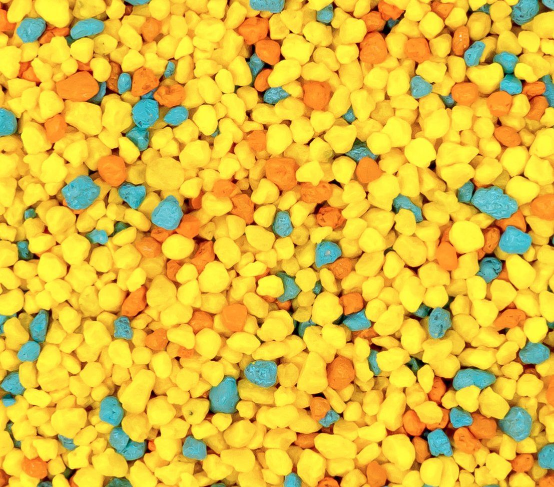 Dehner Aquarienkies Aqua Premium Farbkies, Körnung 2-3 mm, 5 kg, ph-neutral und in vielen Farben verfügbar