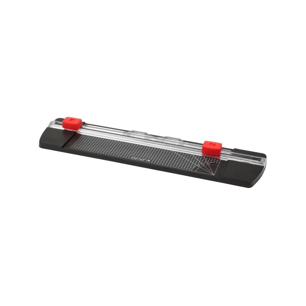 GENIE Rollenschneidemaschine CT 05 Rollenschneider DIN A4 mit 4 Schnittarten, Bis 5 Blatt, Gitterlinien, Winkelanlage, Anpressschiene