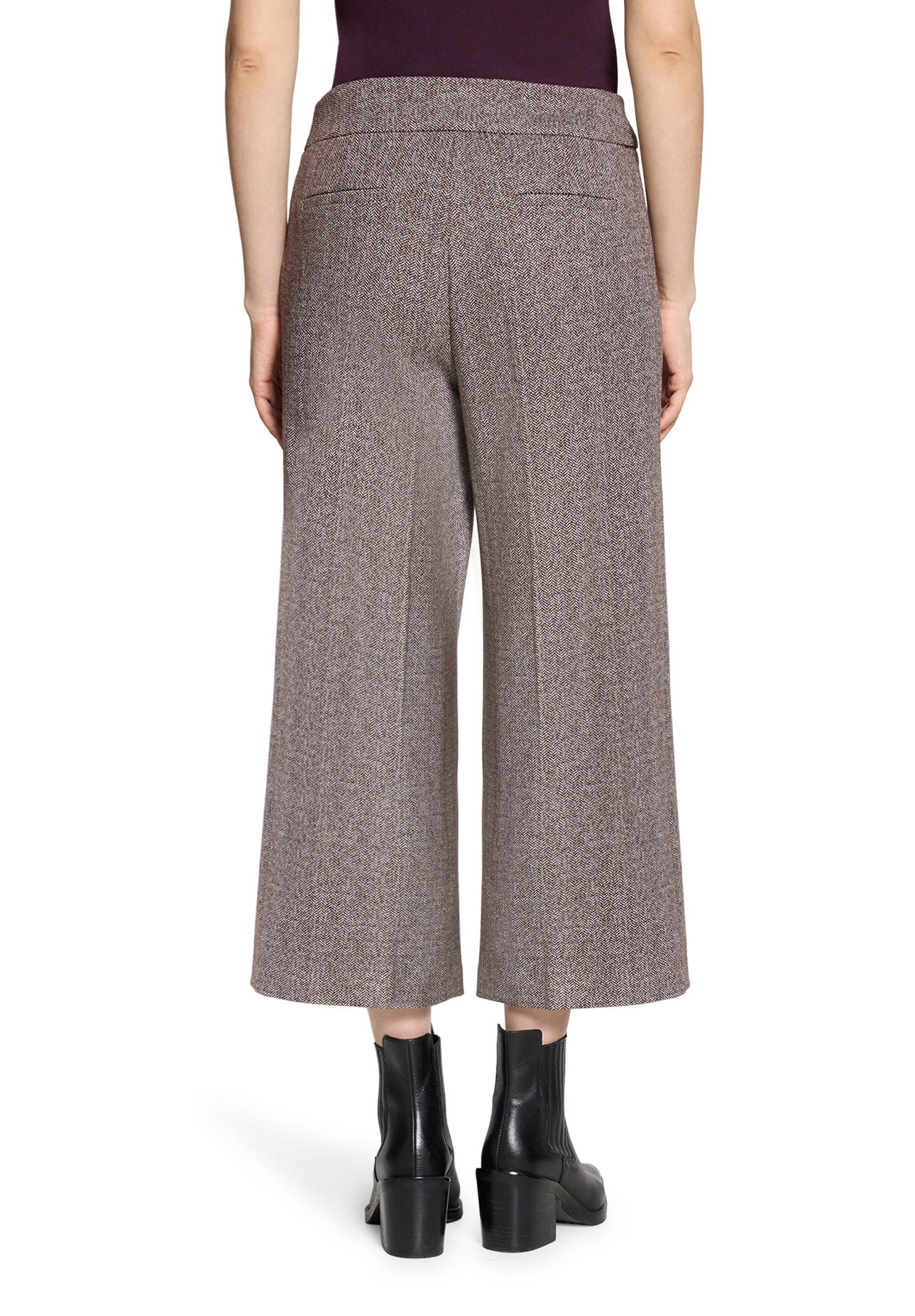 Cartoon Culotte Damen mit Bügelfalte