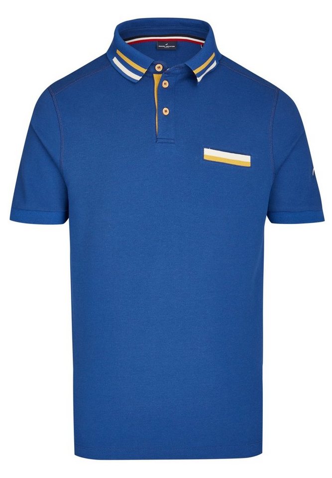 HECHTER PARIS Poloshirt POLO PIQUE mit Kontraststreifendetails