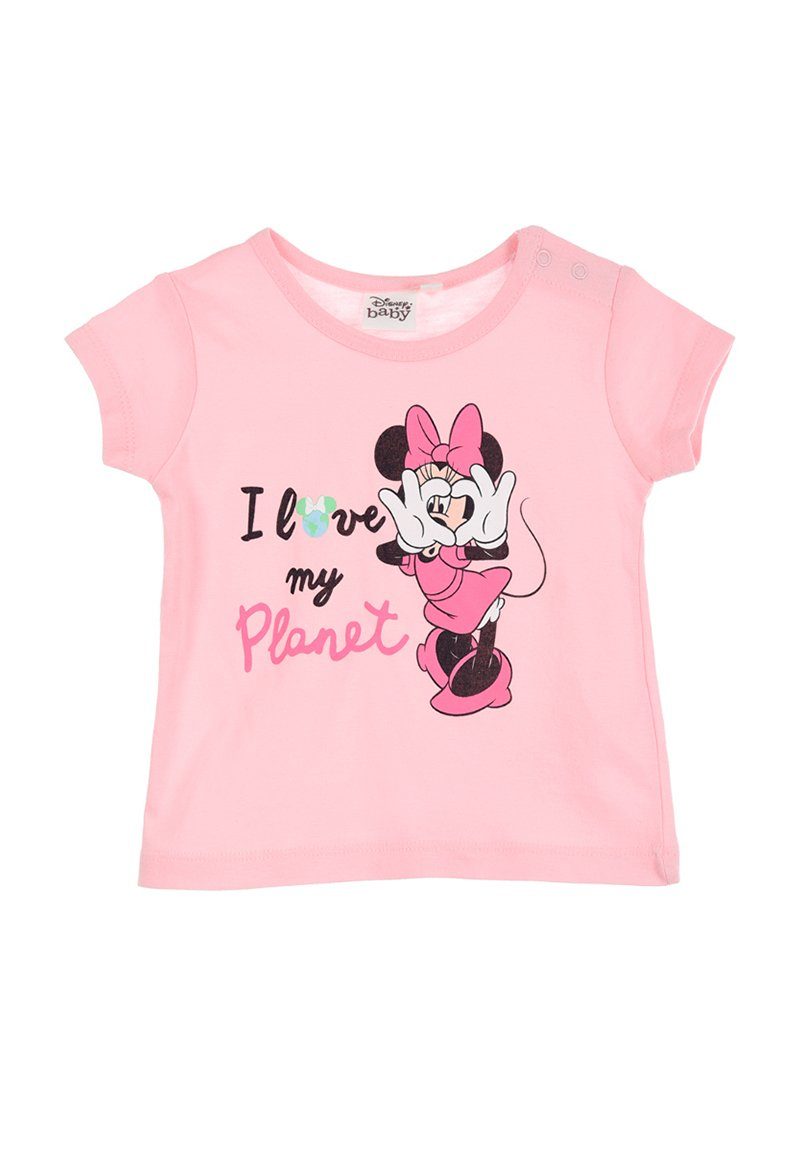 Disney Minnie Mouse T-Shirt Baby Mädchen Kurzarm-Shirt Oberteil