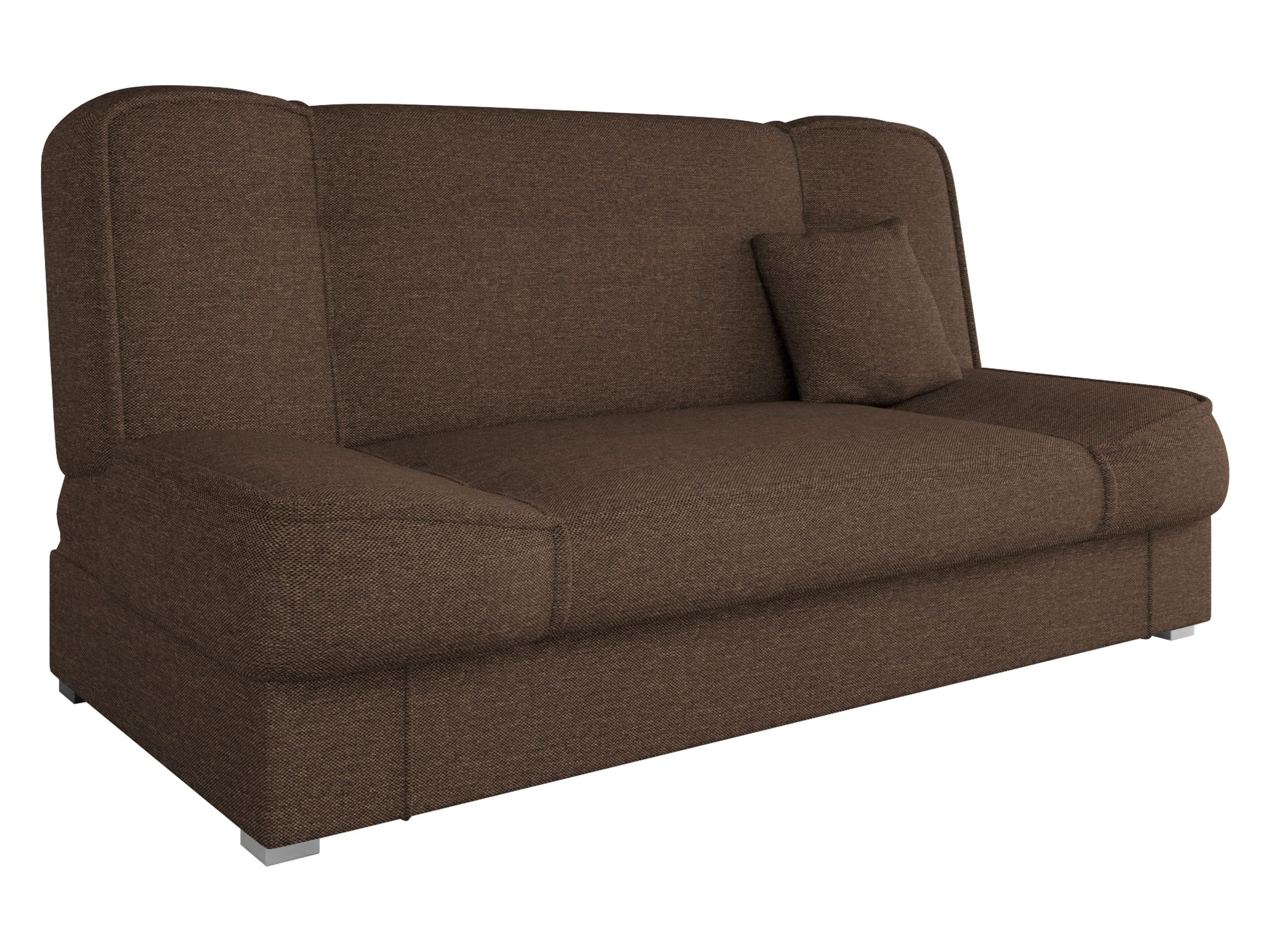 MIRJAN24 Schlafsofa Gabi, mit Bettkasten und Schlaffunktion, Wellenfeder, 175x80x80 cm