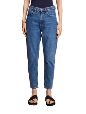 Esprit 7/8-Jeans Jeans mit gerader Passform und hohem Bund