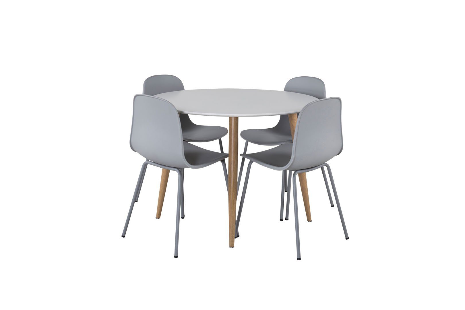 ebuy24 Essgruppe PlazaWHOAK100 Essgruppe Esstisch weiß und 4 Arctic, (5-tlg). Reduzierter Preis € 667,95. Unverbindliche Preisempfehlung € 889,95