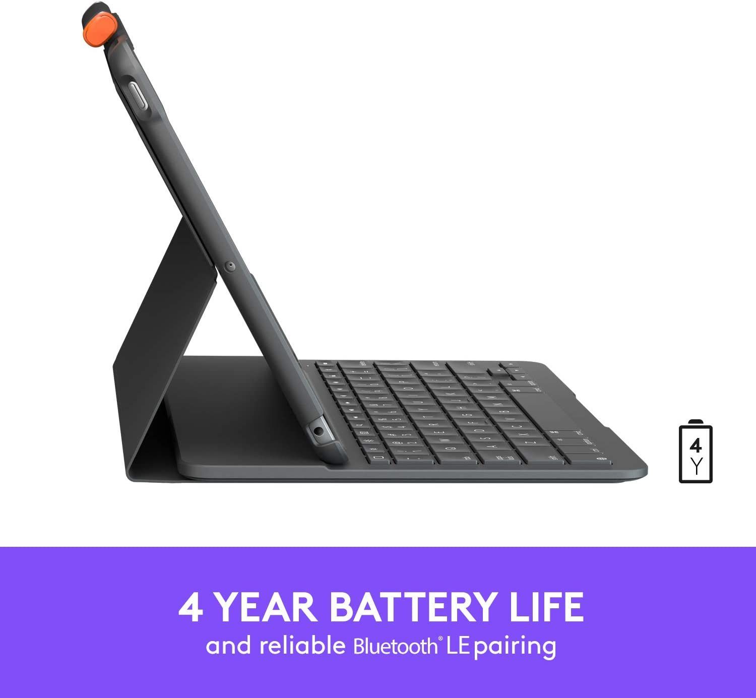 Logitech Logitech SLIM FOLIO für iPad Air 3 (920-009488) - Skandinavisch iPad-Tastatur – Bild 5 von 5