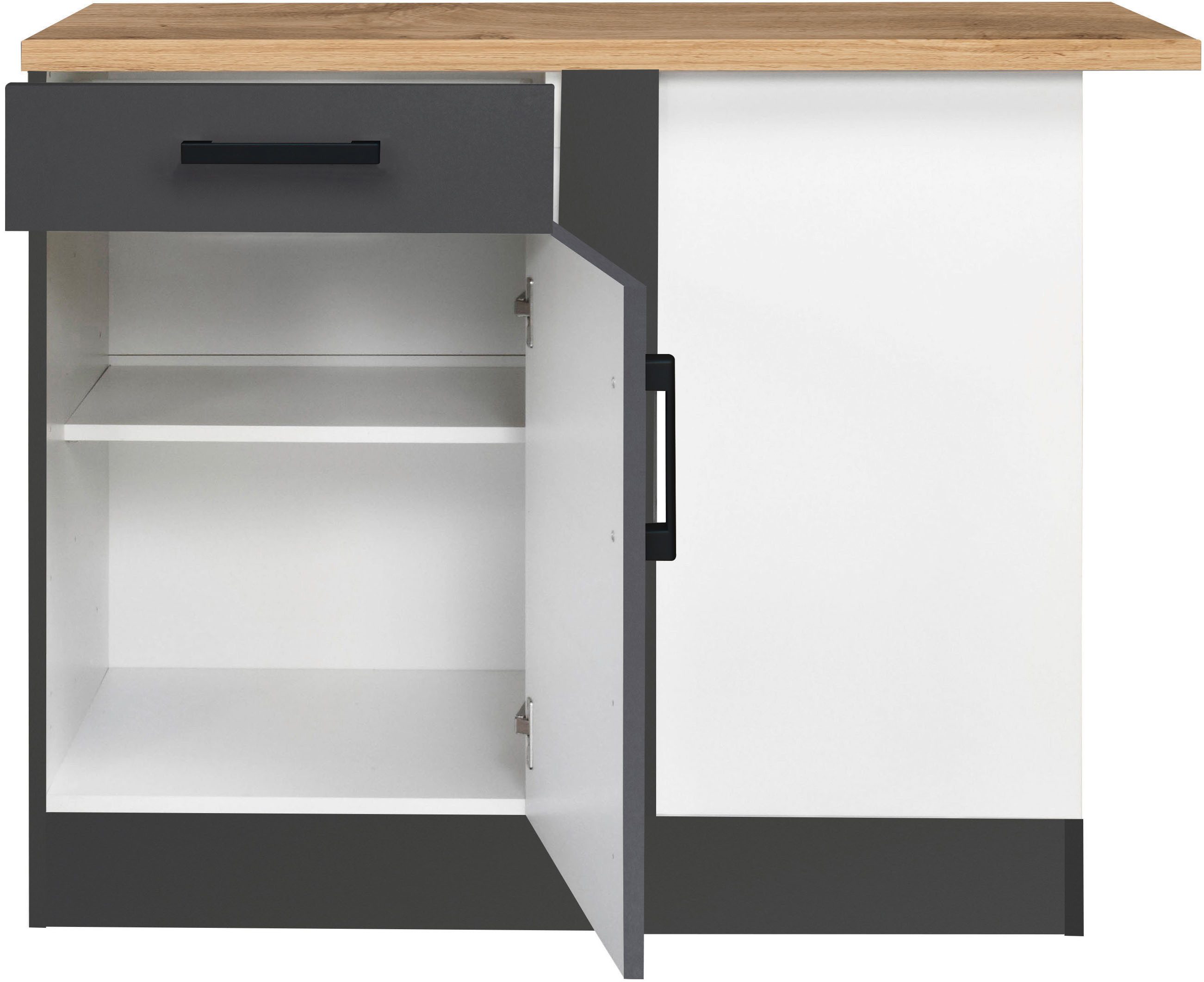 KOCHSTATION Eckunterschrank KS-Toronto, Breite 110 cm