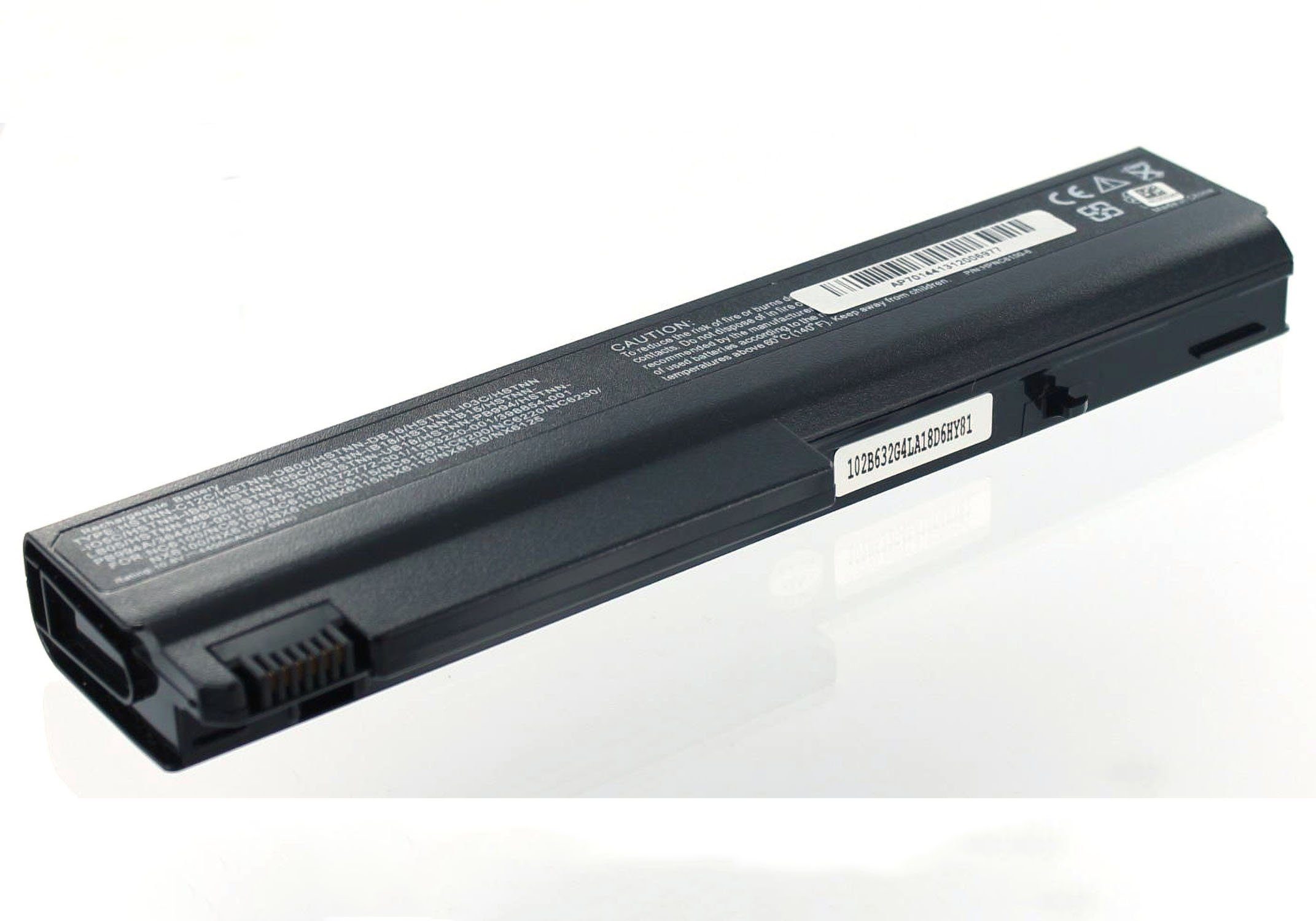MobiloTec Akku kompatibel mit HP Compaq NX6125 Akku Akku 4400 mAh (1 St)