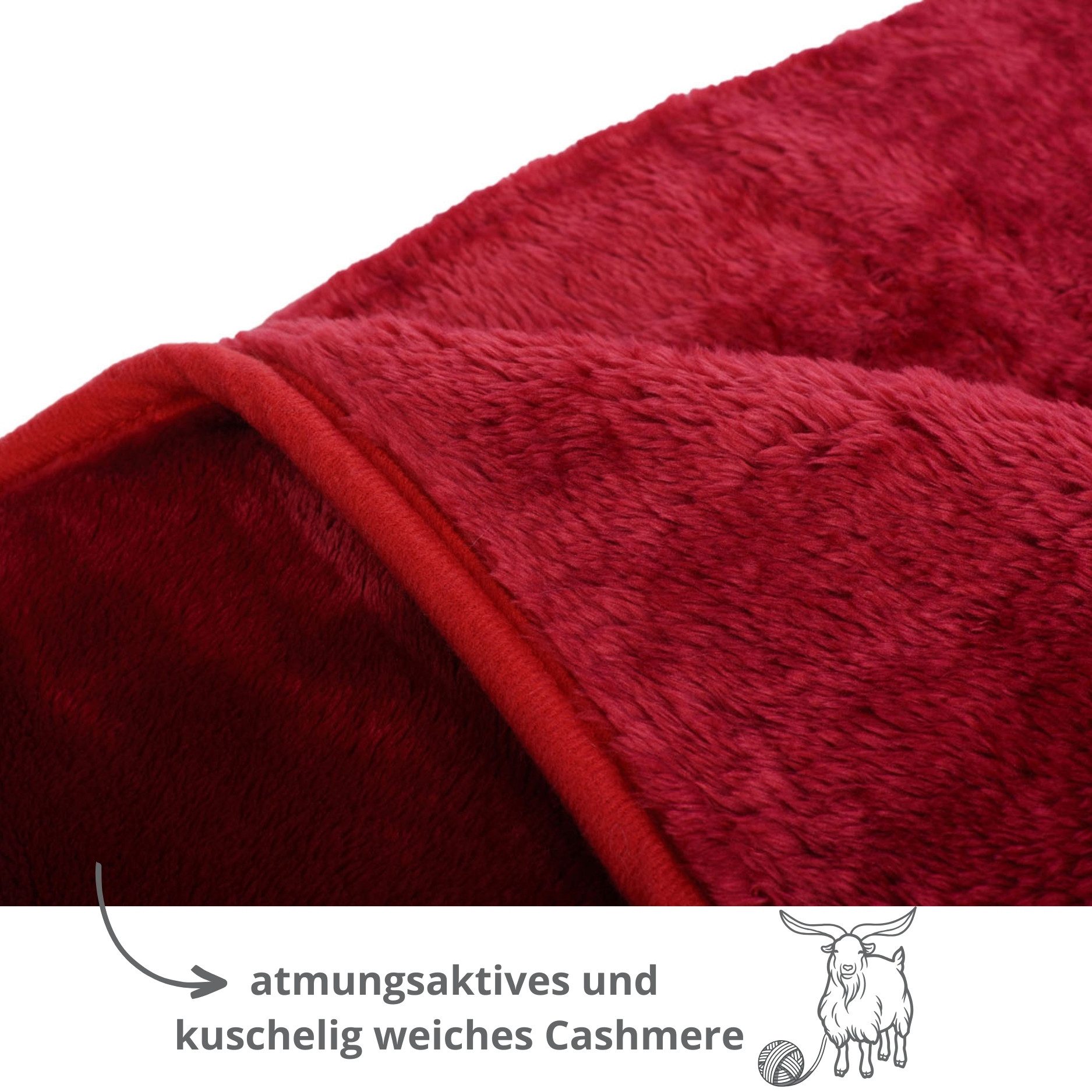 Wohndecke Kuscheldecke Cashmere Feeling, liebling, wärmeisolierend, günstig online kaufen