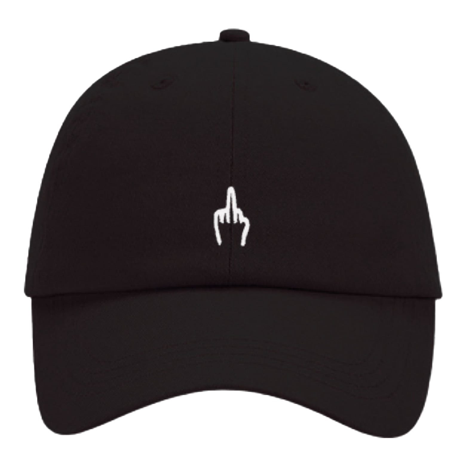 SWFD Baseball Cap Mittelfinger Sommer Kappe schwarz - 1 Stück