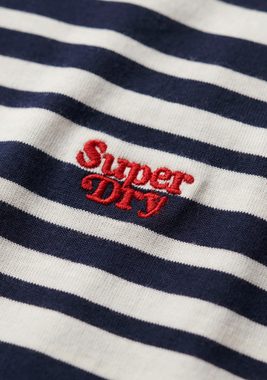 Superdry Kurzarmshirt ESSENTIAL LOGO STR FITTED TEE