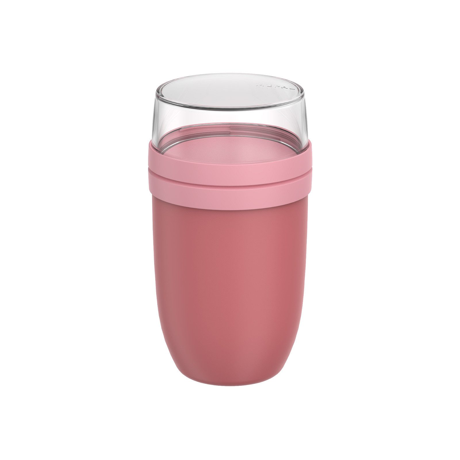 Mepal Lunchbox Ellipse Lunchpot XL 750 ml + 300 ml, Kunststoff, (1-tlg), Spülmaschinengeeignet, Mikrowellenfest