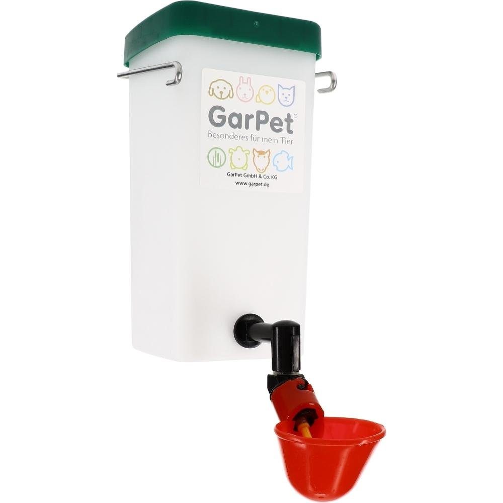 GarPet Wasserspender Beckentränke Küken Nager Hühner Geflügel Wasser Becken Tränke 1000 ml 1 l