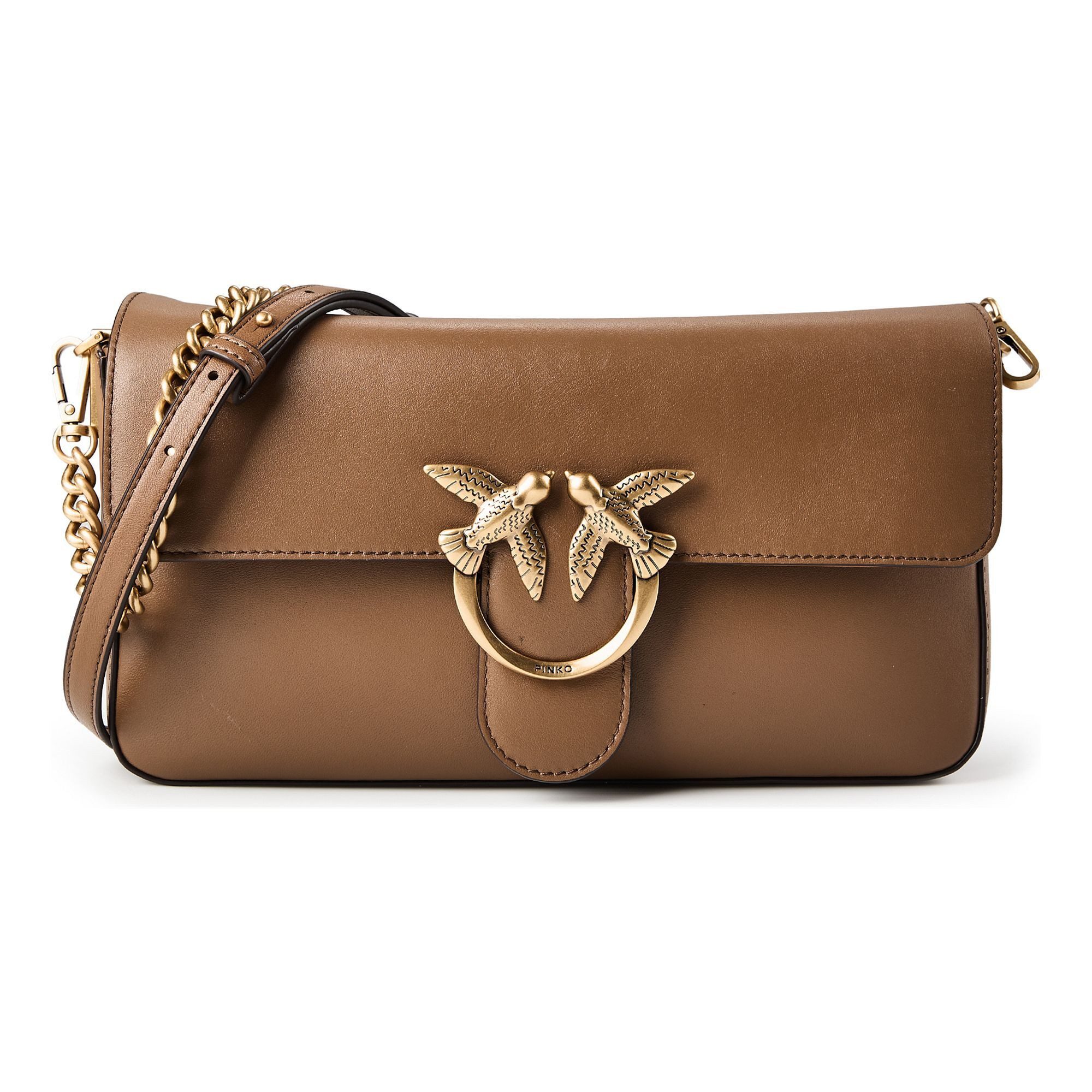 PINKO Umhängetasche Love one, Leder