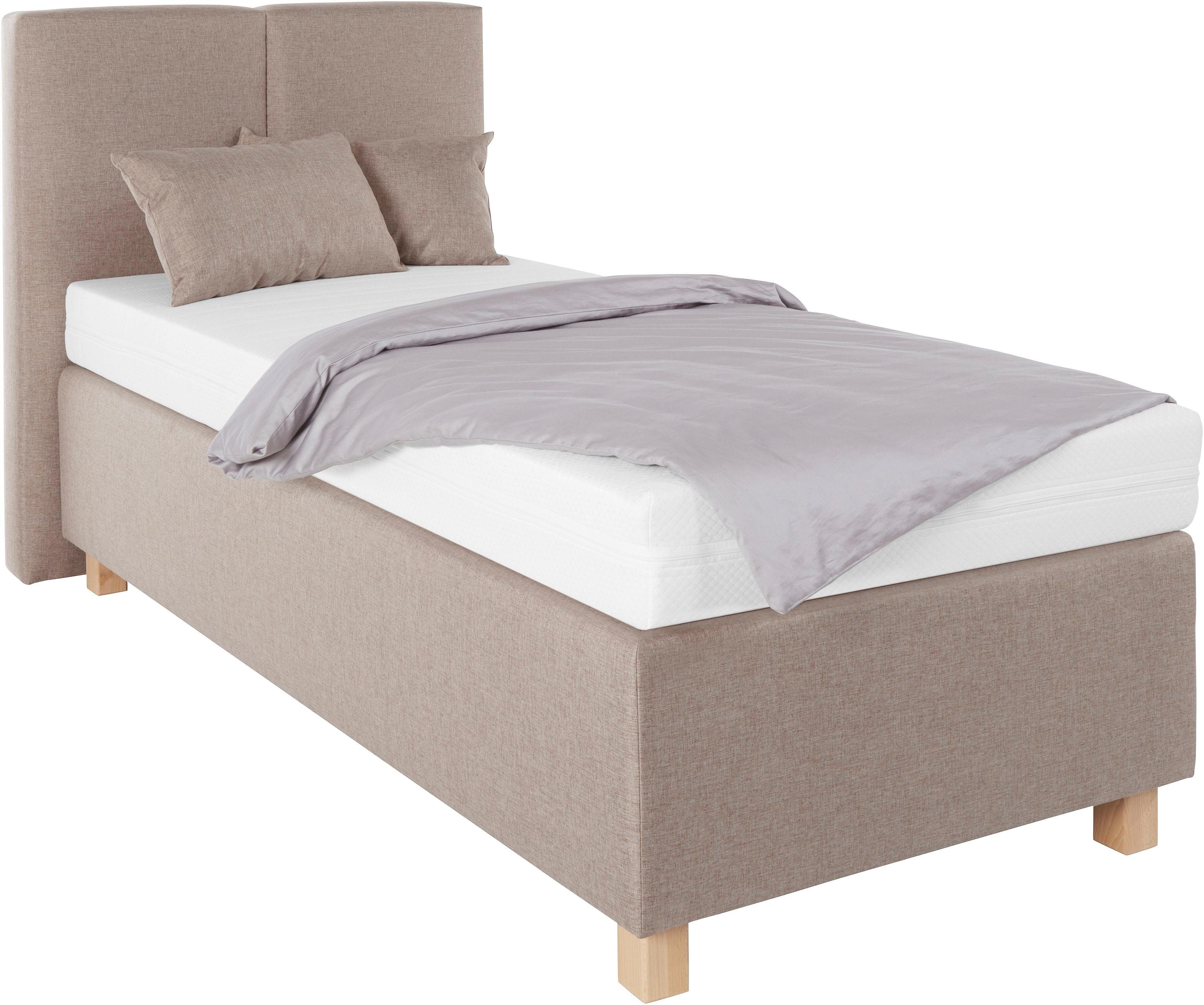 Westfalia Schlafkomfort Boxspringbett, mit Zierkissen