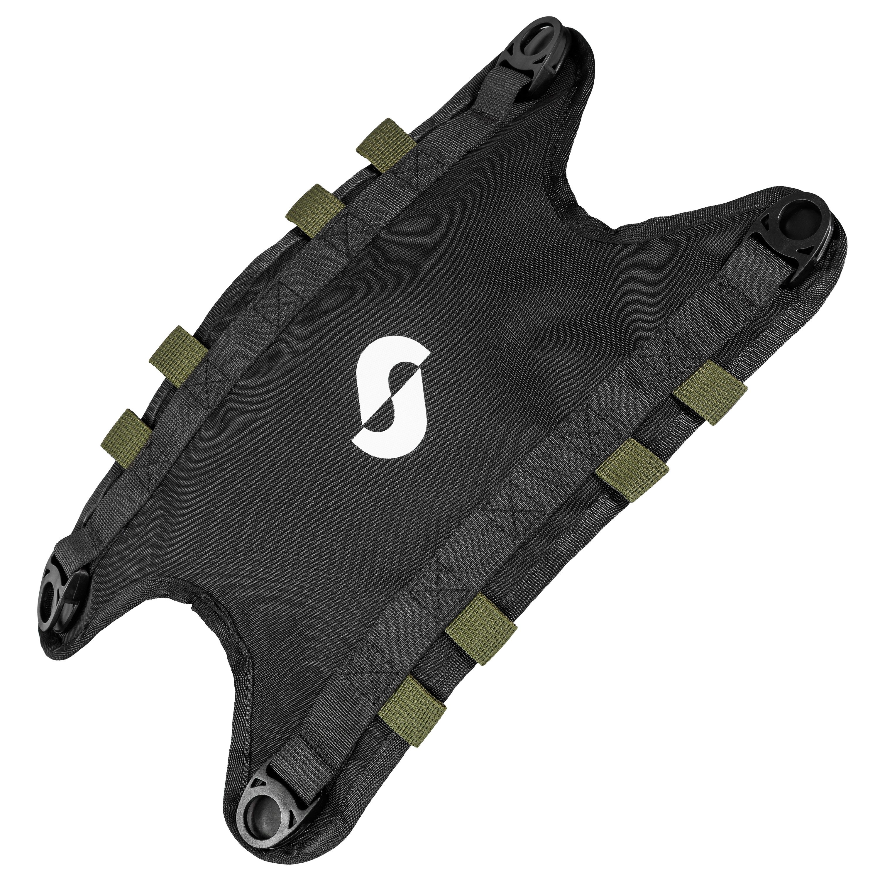 SCHNORR Fahrrad-Gepäckträger Tank HUB - Motorrad Tankadapter für Bumber Bags & Universal Bag