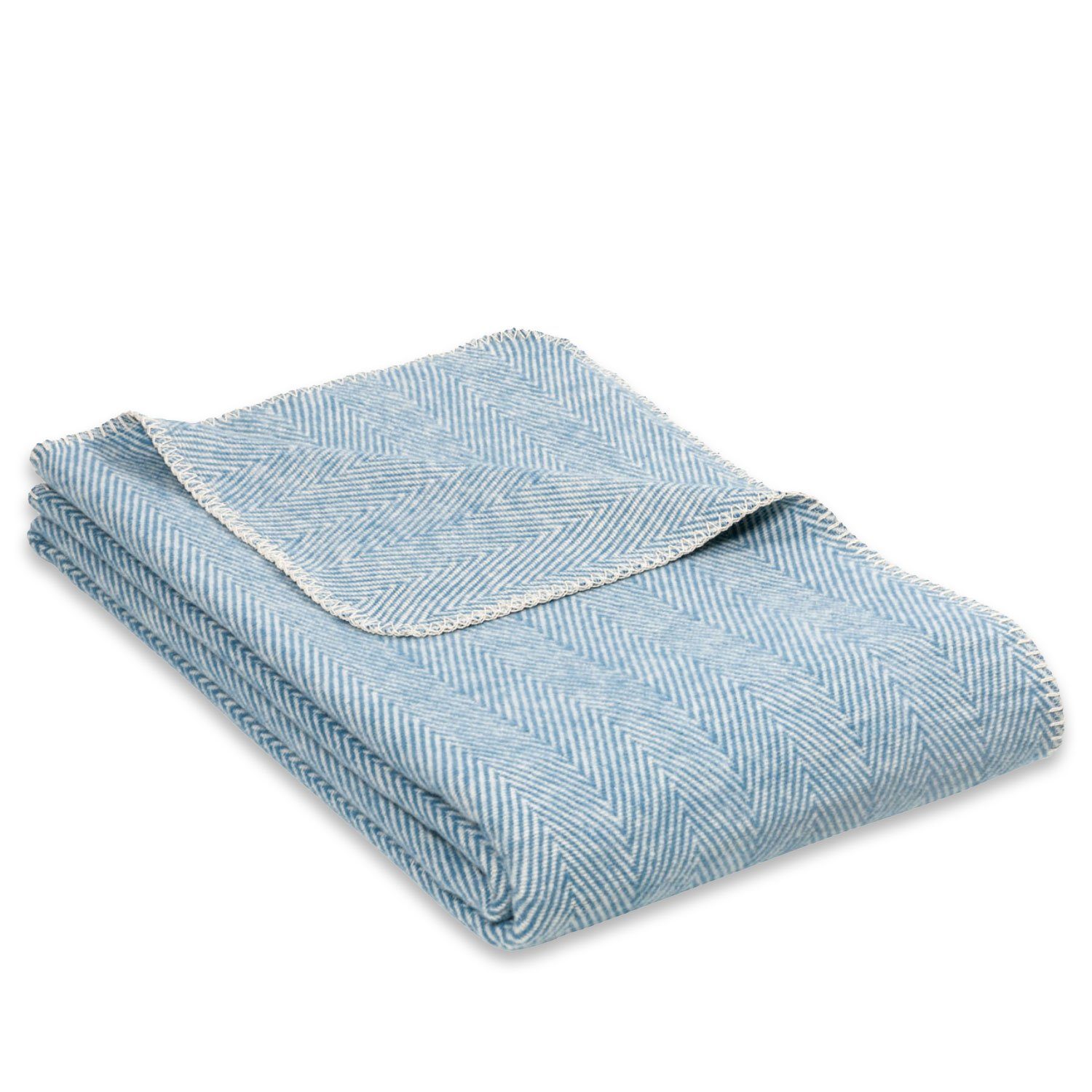 Wolldecke leichte Kuscheldecke FINN aus 100% weicher Bio-Baumwolle 140x200cm, RIEMA Germany, Bio- Sofadecke aus weicher Baumwolle - Made in Germany - OEKO-TEX