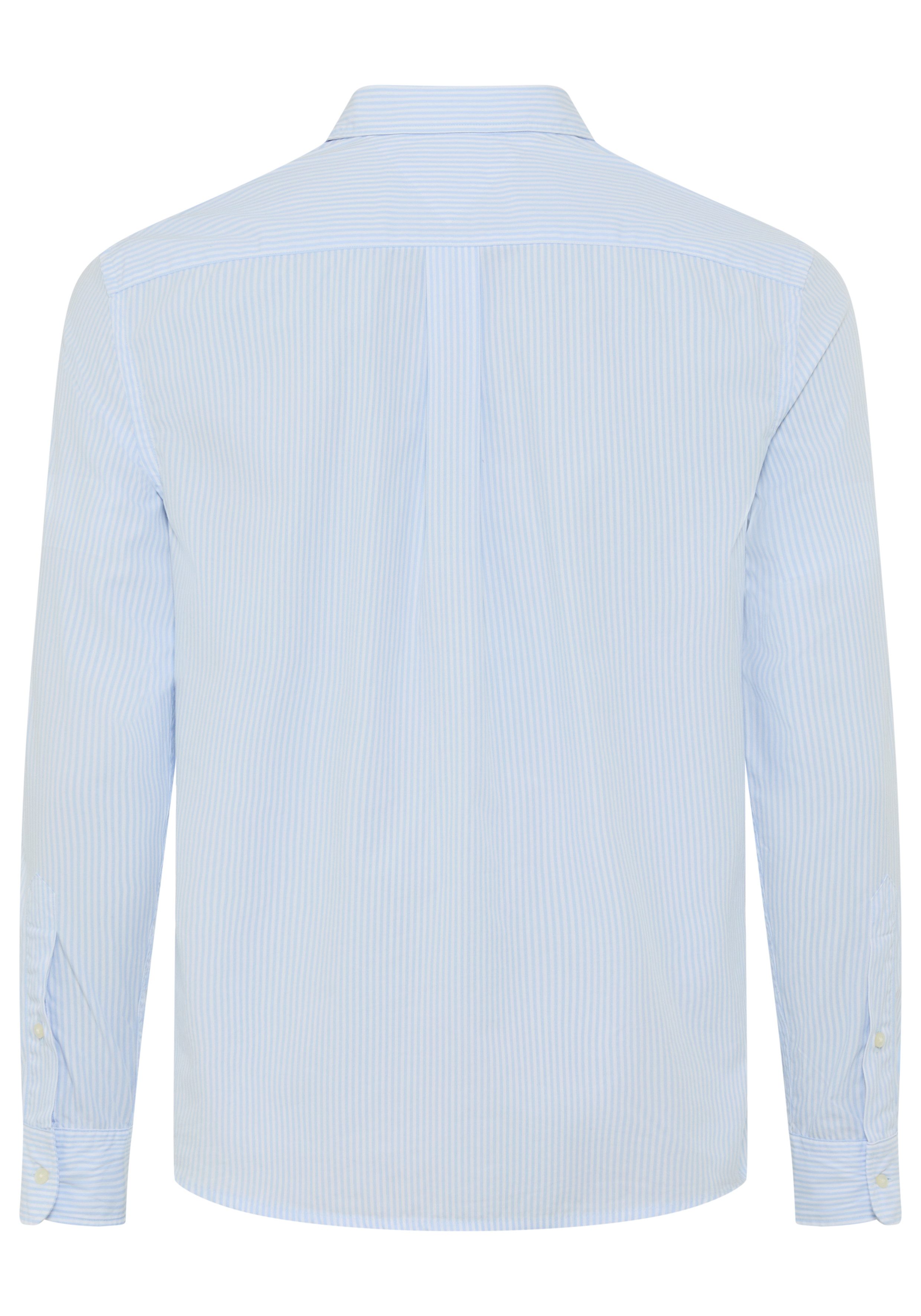 Tommy Hilfiger Langarmhemd CORE FLEX POPLINE CLASSIC STRIPE regular fit, Button-down-Kragen, feine Streifen