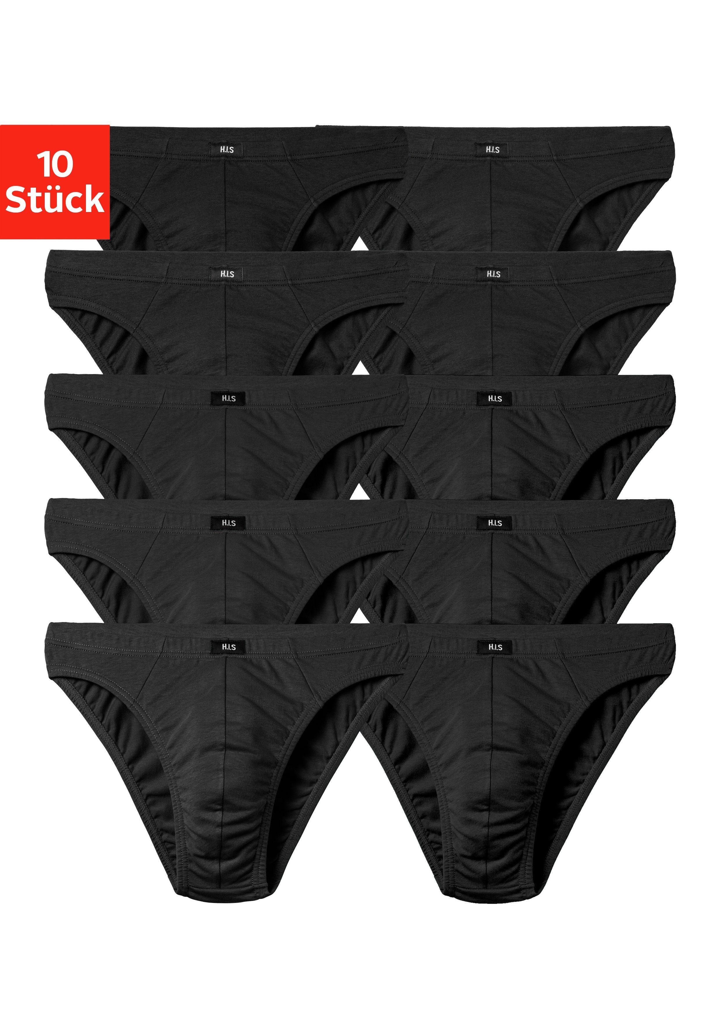 H.I.S Slip Herren Minislip (Packung, 10-St) in Baumwoll-Mix günstig online kaufen