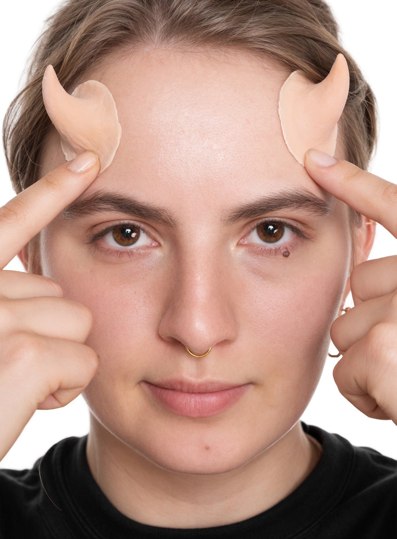 Maskworld Kostüm Teufel Latexhörner, Hochwertige Latexhörner für eine professionelle Verwandlung