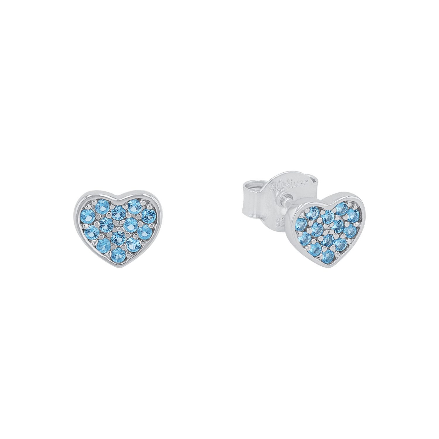 s.Oliver Ohrstecker-Set für Mädchen, 9...