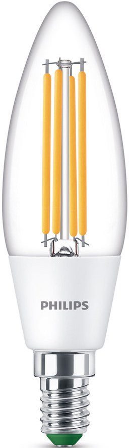 Philips LED-Leuchtmittel Classic LED-A-Label Lampe 40W E14 Kaltweiß klar 1er P, E14, Neutralweiß | Leuchtmittel