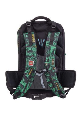LEGO® Bags Schulranzen Maxi Plus, Reflektoren an allen Seiten, Aufsteckbare Sporttasche