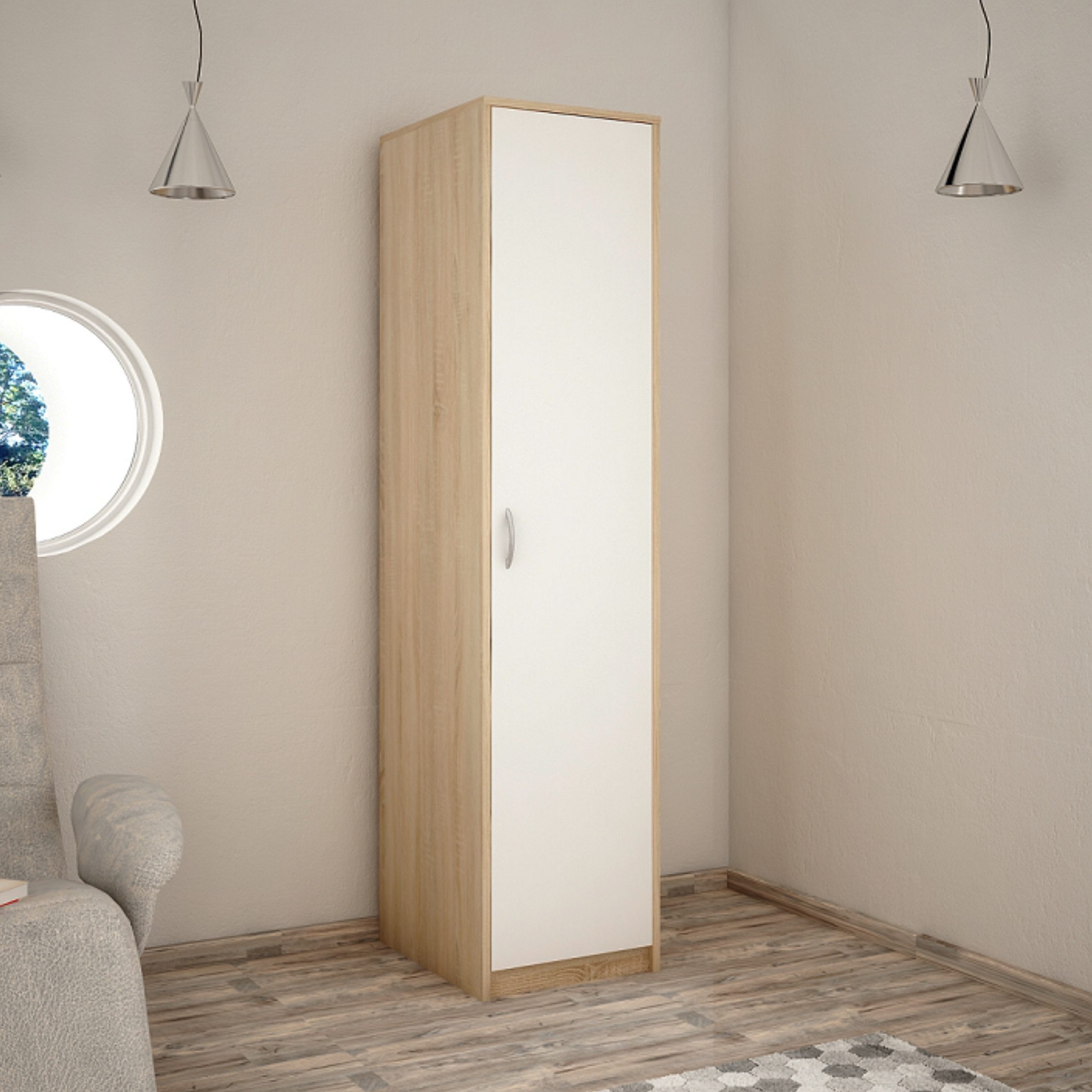 Home Collective Garderobenschrank Kleiderschrank mit 1 günstig online kaufen