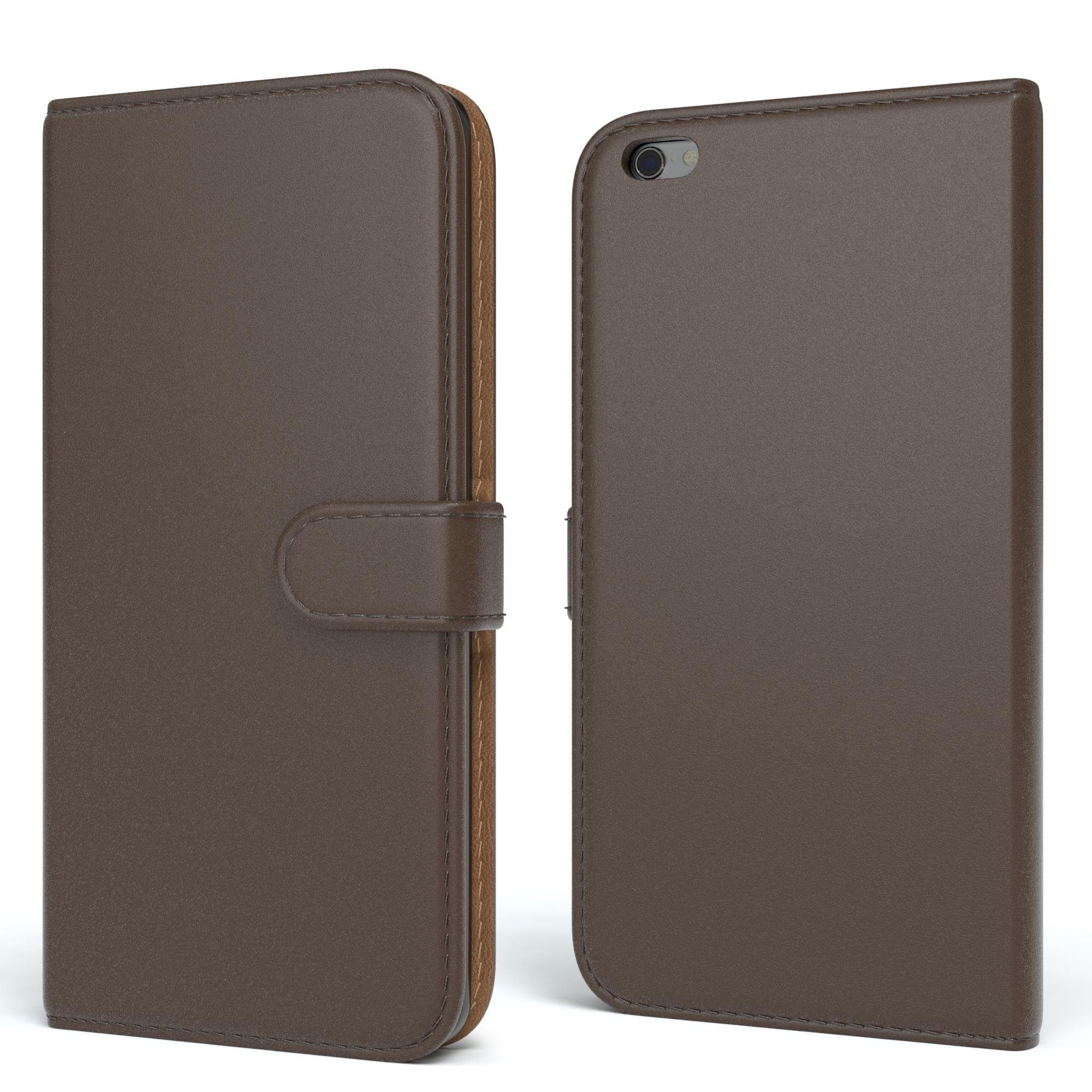 EAZY CASE Handyhülle Bookstyle Farbig für iPhone 6 Plus / iPhone 6s+, Schutzhülle mit Standfunktion Kartenfach Handytasche aufklappbar Etui