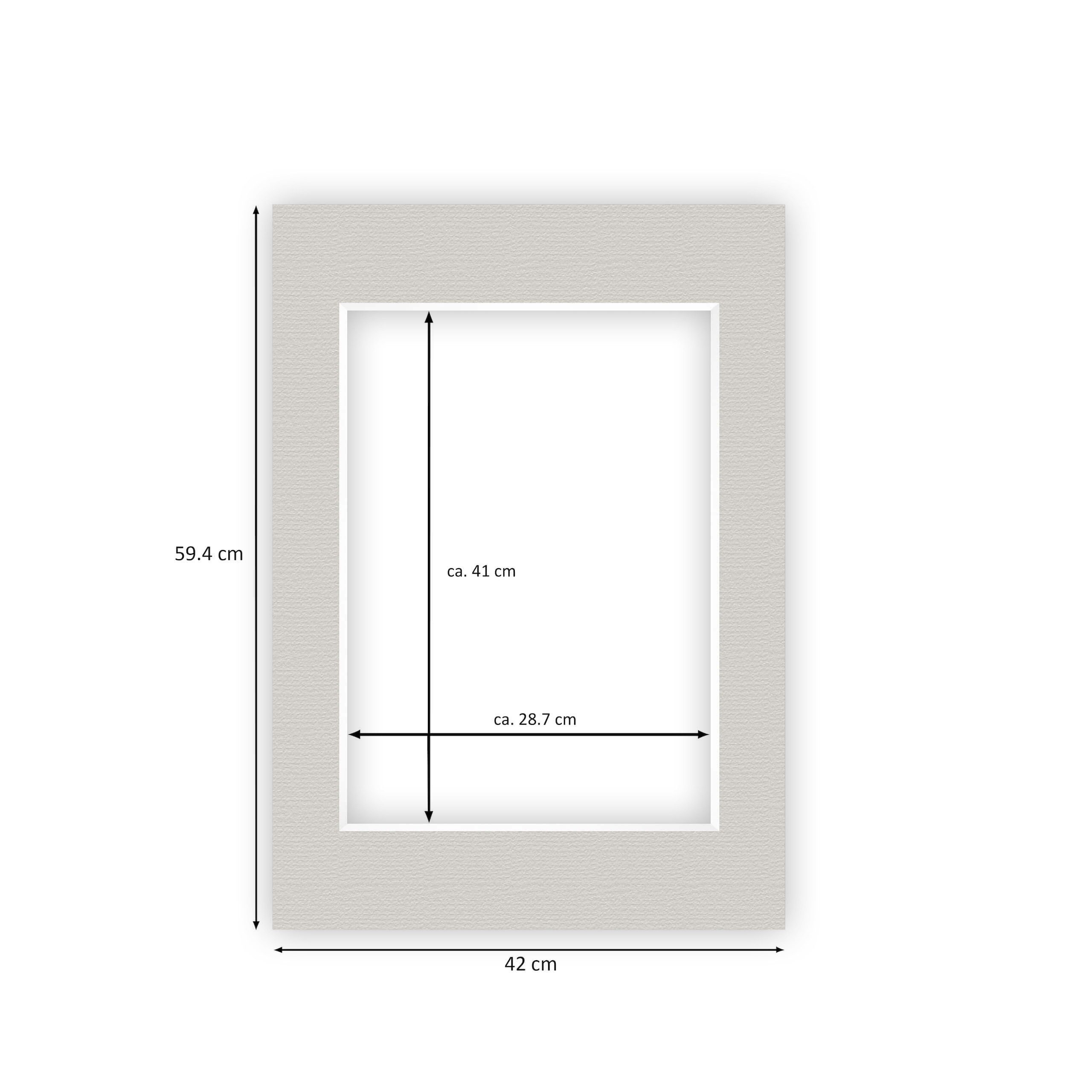 nielsen Bilderrahmen Passepartout Conservation 1,5 mm, günstig online kaufen