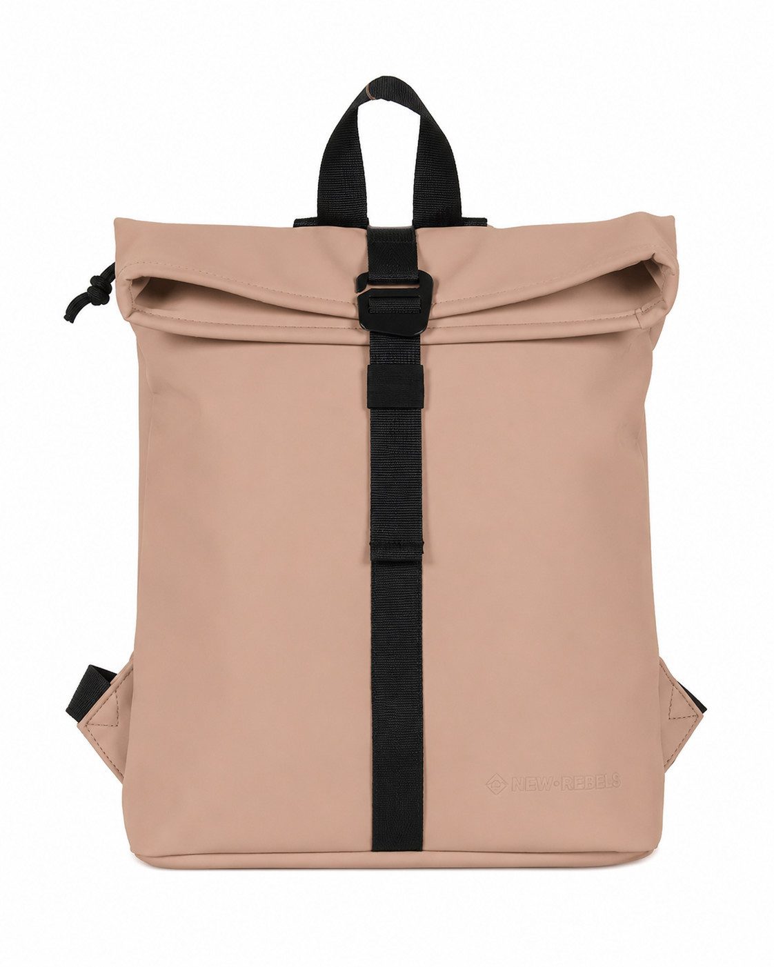 NEW REBELS Freizeitrucksack Damen klein Rucksack Handtasche Tasche, Reise Freizeit Bag wasserabweisend aus Plane + bagboom Etui
