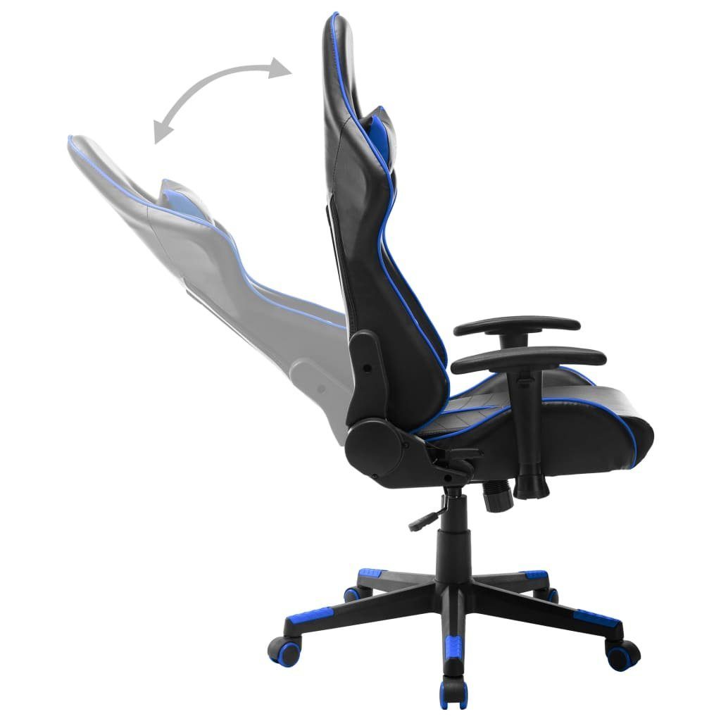 Kunstleder und Schwarz Gaming-Stuhl Bürostuhl vidaXL Blau