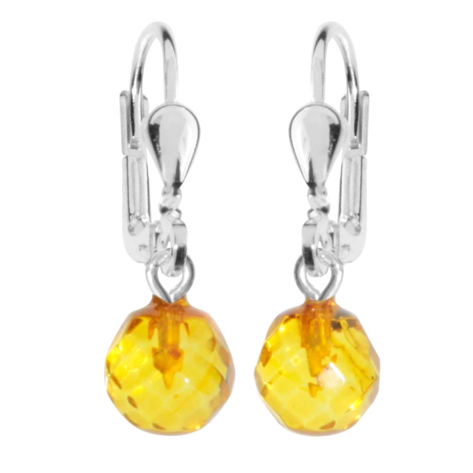 Paar Ohrhänger Ostsee-Schmuck Ohrhänger Klassisch 6 mm Ohrhänger Klassisch 6 mm