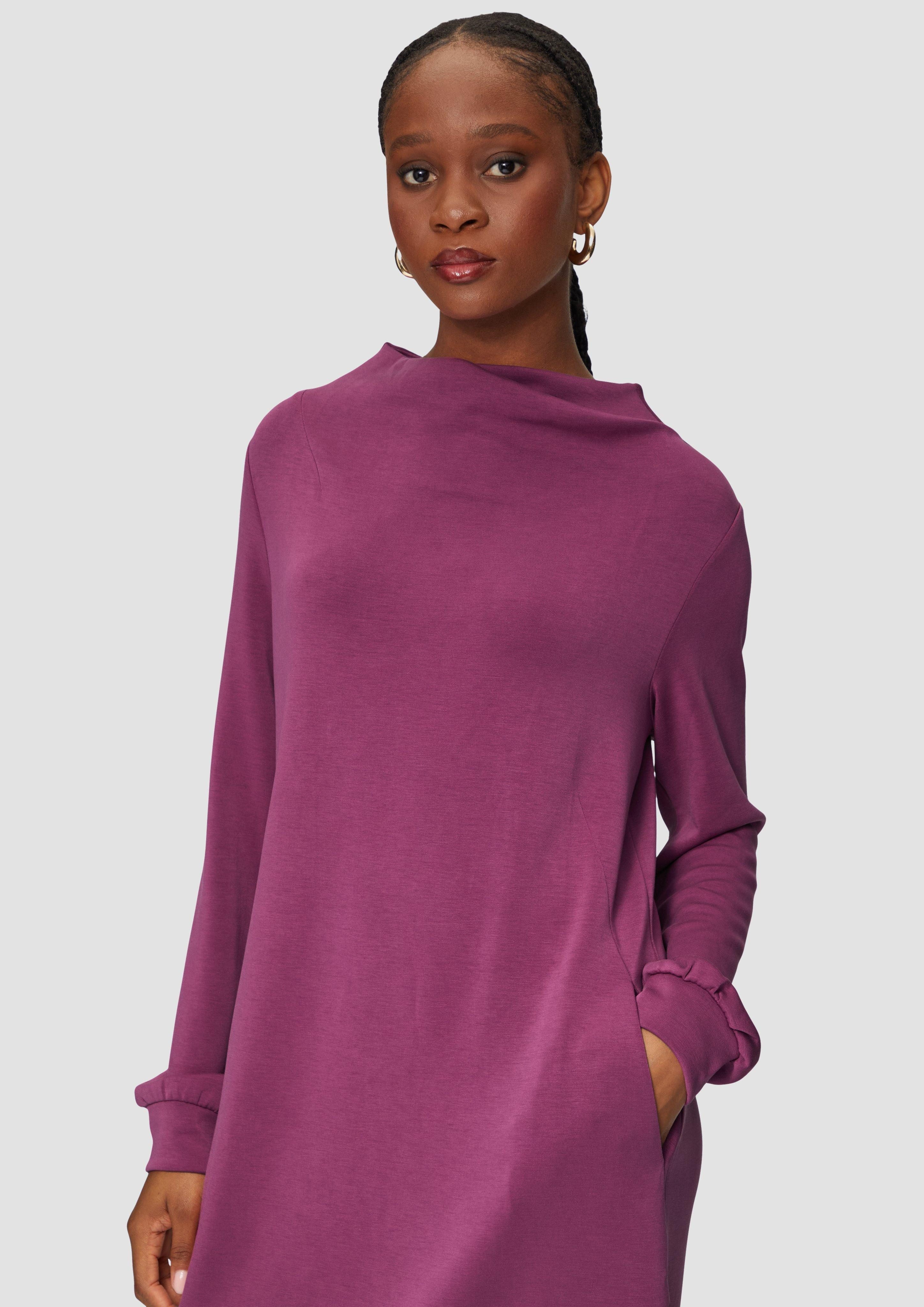 s.Oliver BLACK LABEL Minikleid Sweat-Kleid mit günstig online kaufen