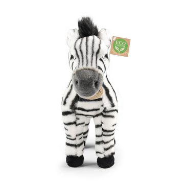 Teddys Rothenburg Kuscheltier Kuscheltier Zebra stehend schwarz/weiß 30 cm Plüschzebra