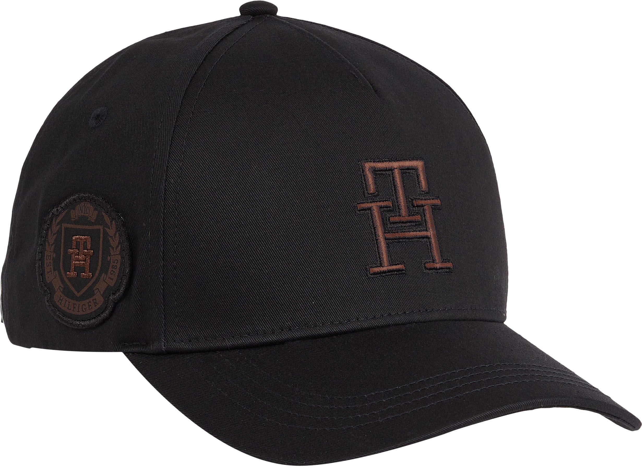 Tommy Hilfiger mit Baseball Logostickereien schwarz Cap