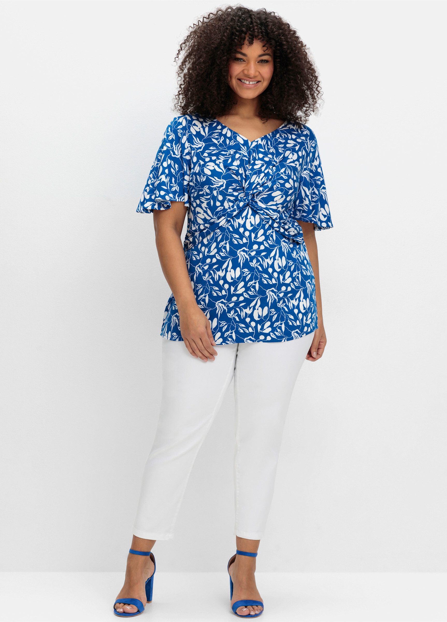 Sheego Klassische Bluse Tunika günstig online kaufen