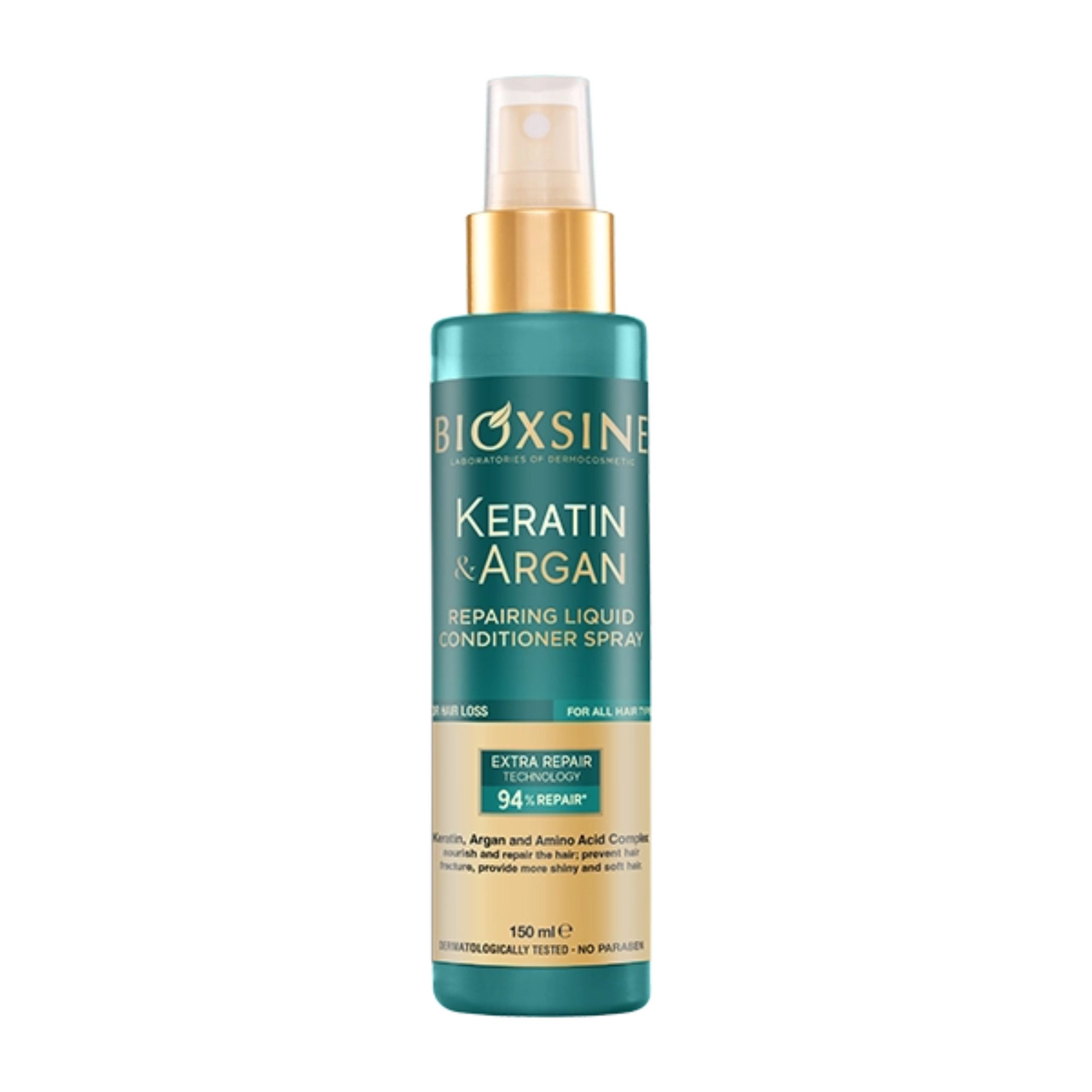 Haarspülung Bioxcin Keratin & Argan Repairing Conditioner Spray 150 ml