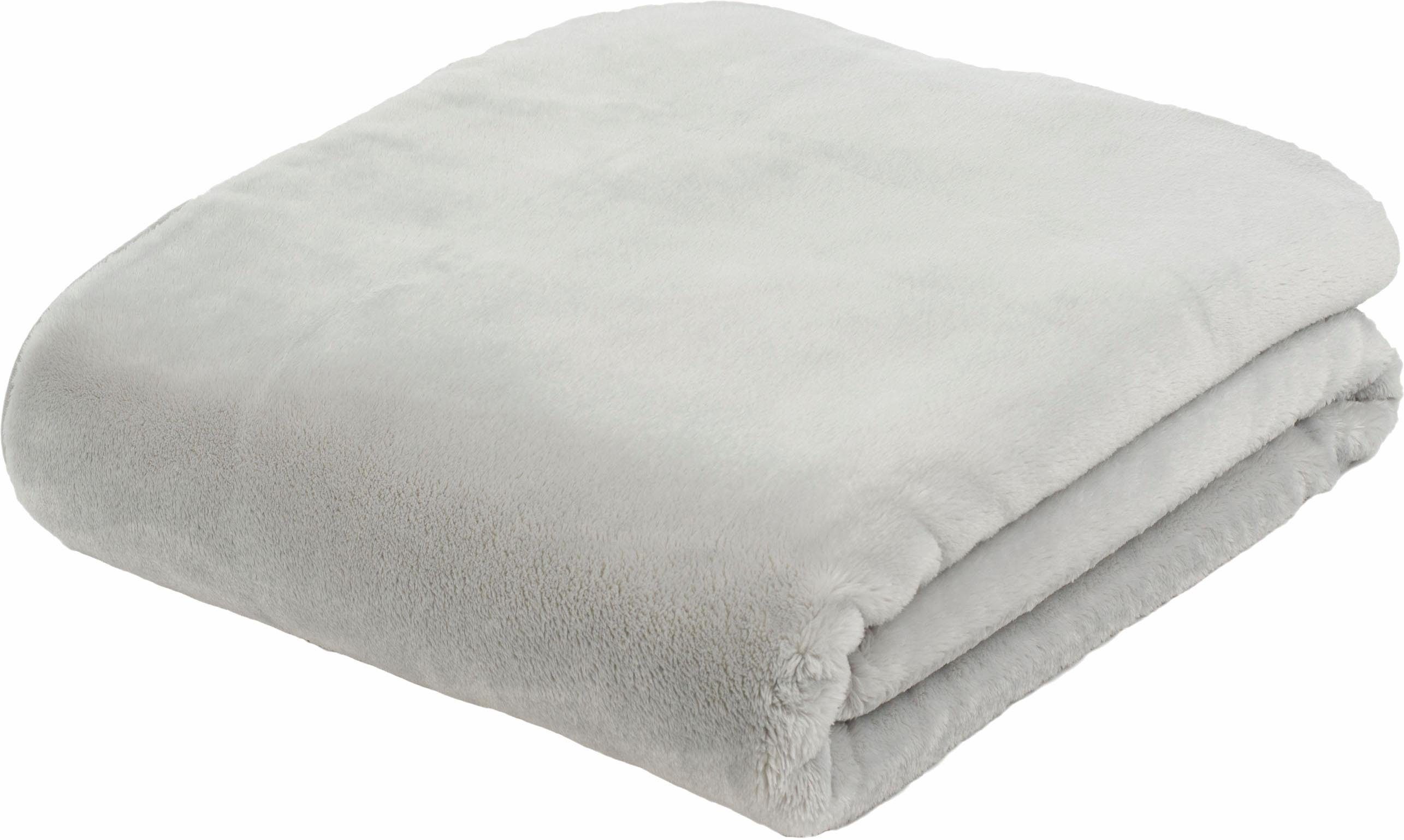 Wohndecke Premium Cashmere Feeling, Gözze, mit premium Cashmere Feeling, Kuscheldecke