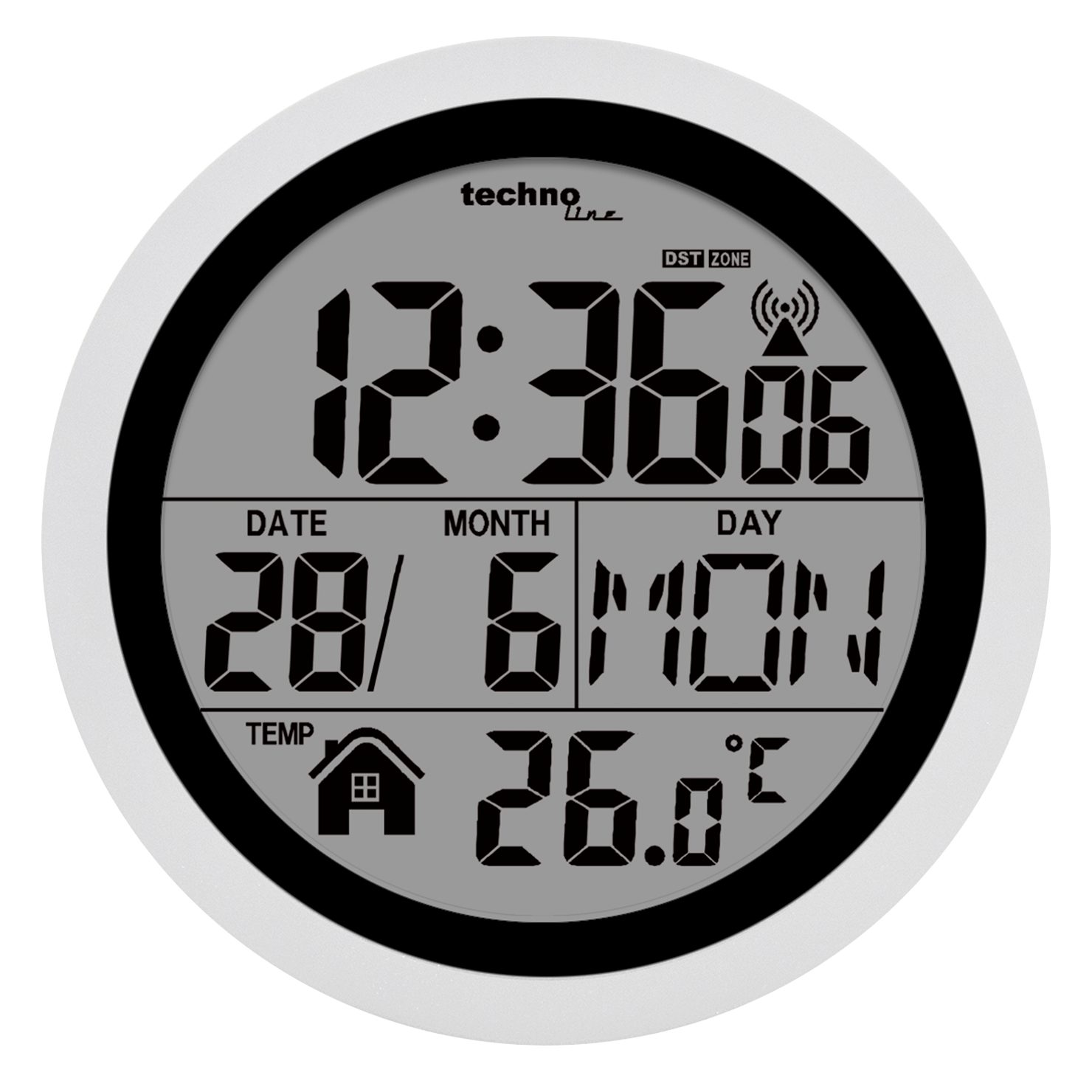 technoline Badezimmeruhr WT 3005 (mit Saugnäpfen zur einfachen Montage) günstig online kaufen