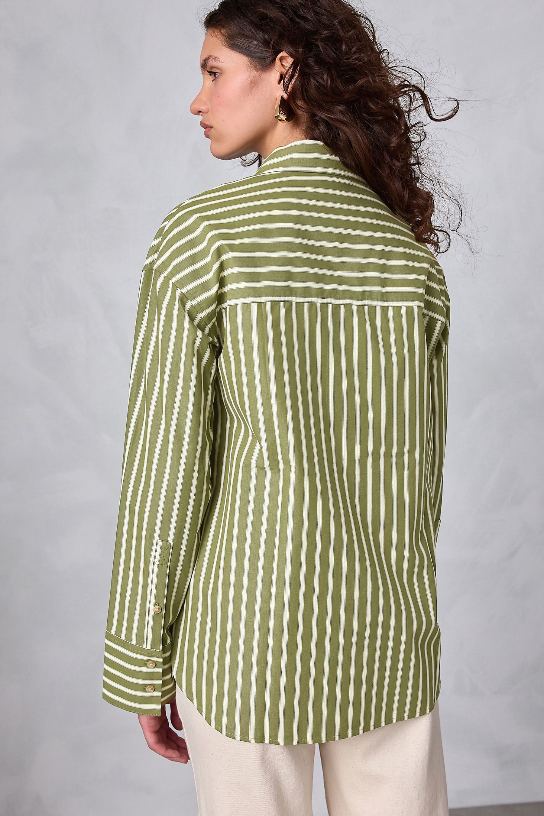 Next Langarmhemd Oversized Langärmeliges Boyfriend-Hemd (1-tlg) günstig online kaufen