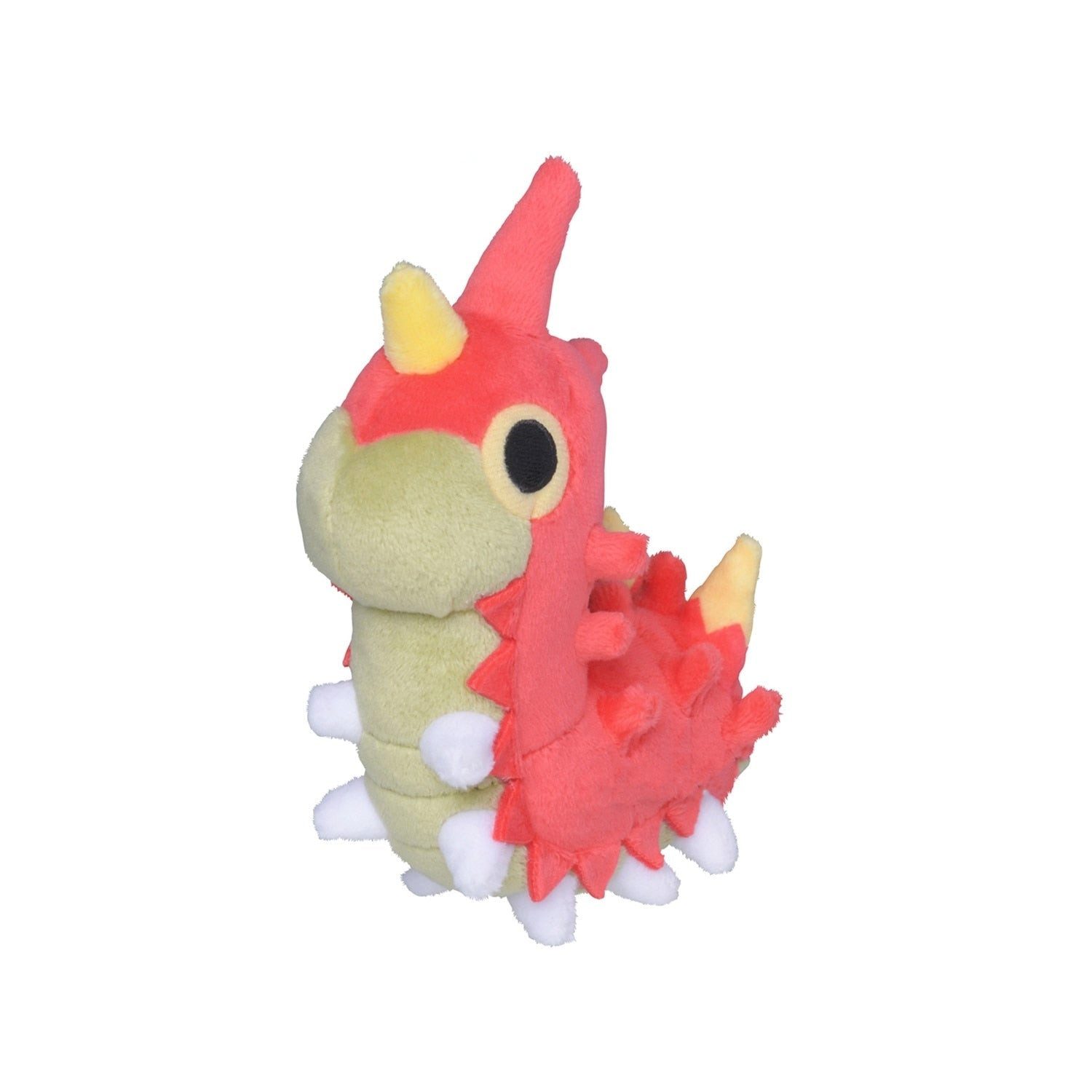 Pokémon Center Plüschfigur Pokemon Waumpel Kuscheltier - 14 cm Wurmple