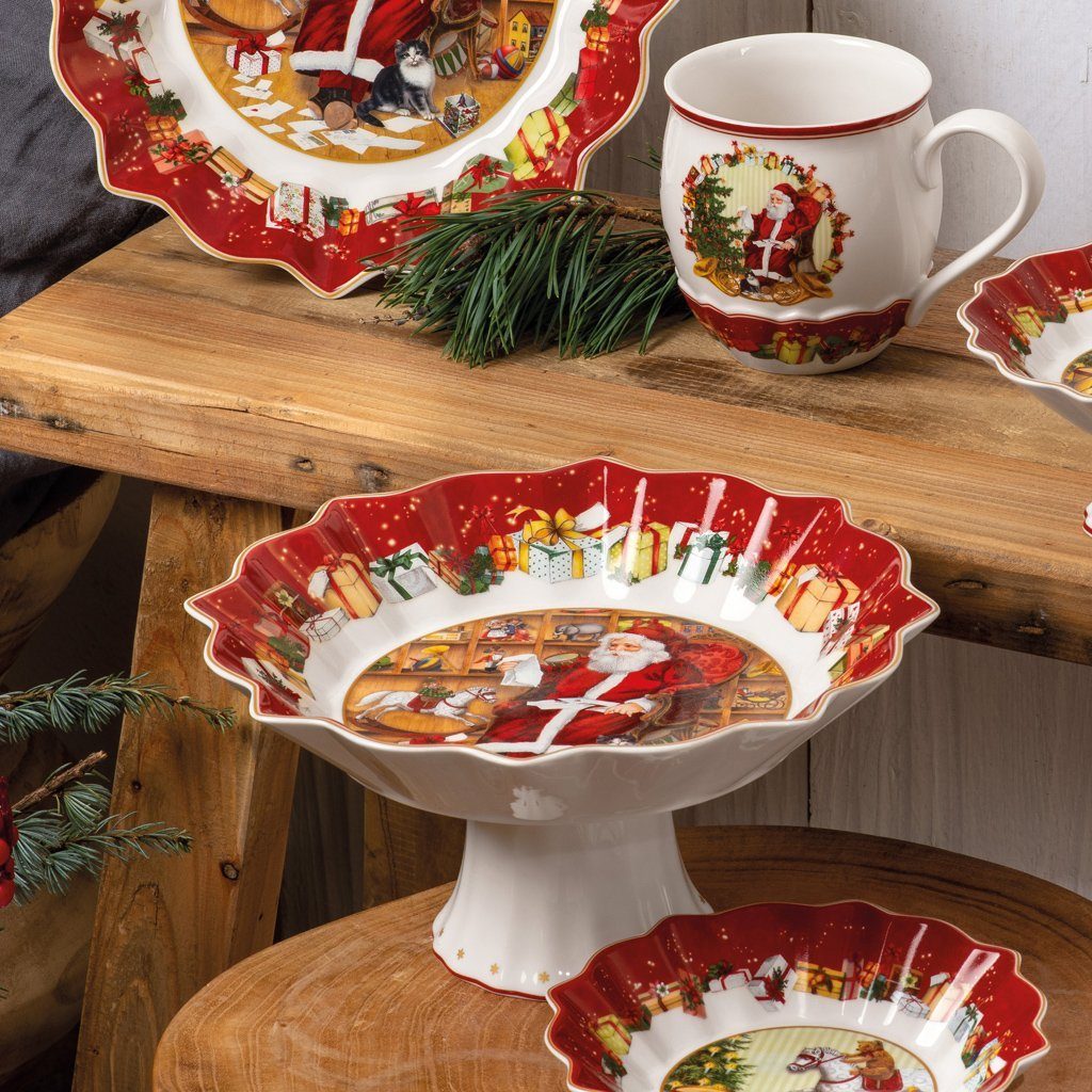 Villeroy & Boch Servierschüssel Toy's Fantasy, Porzellan, (1-tlg), Premium Porcelain, 1 Stck, Handw., mikrow.sicher