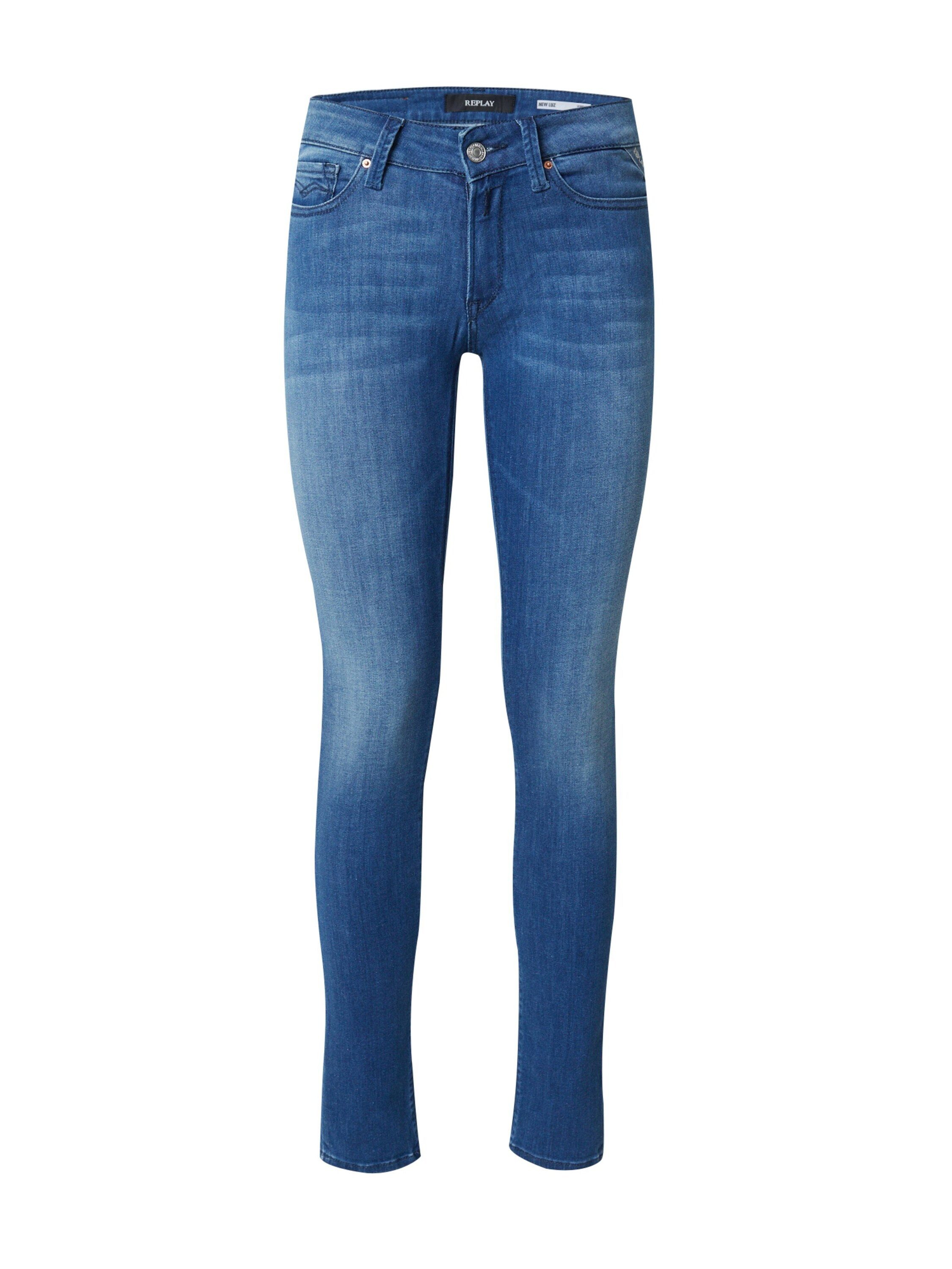 Replay 7/8-Jeans NEW LUZ (1-tlg) Plain/ohne Details günstig online kaufen