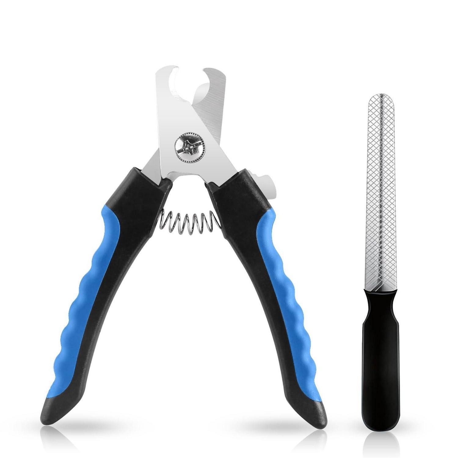 LuxusKollektion Nagelknipser Krallenschere Pro Edelstahl m. Sicherheitsstopper