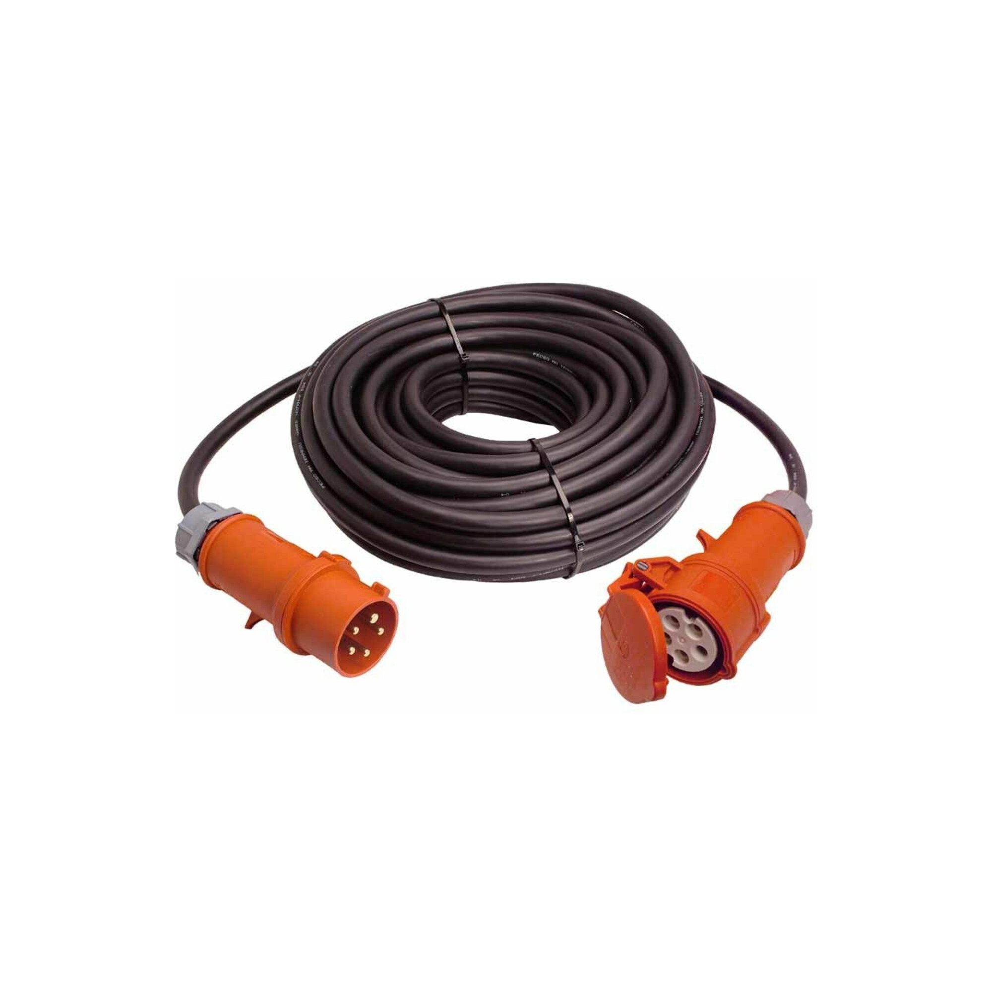 as - Schwabe as-Schwabe CEE-Verlängerung 50m 32A IP44, H07RN-F5G4, 400V Verlängerungskabel