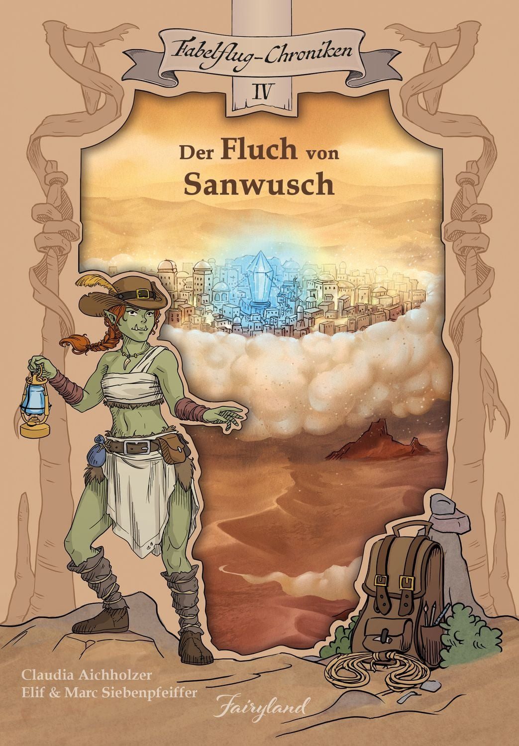 Kinderbuch Der Fluch von Sanwusch Claudia Aichholzer